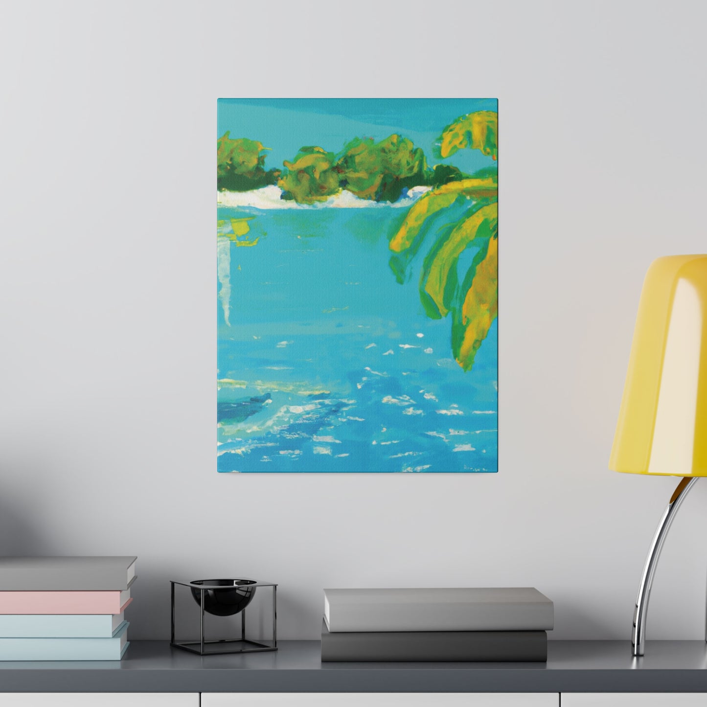 2261V - Bahamas Ocean Painting Print | Bahamas | Ocean | Beach | Poster | Home Decor | Wall Art | Canvas