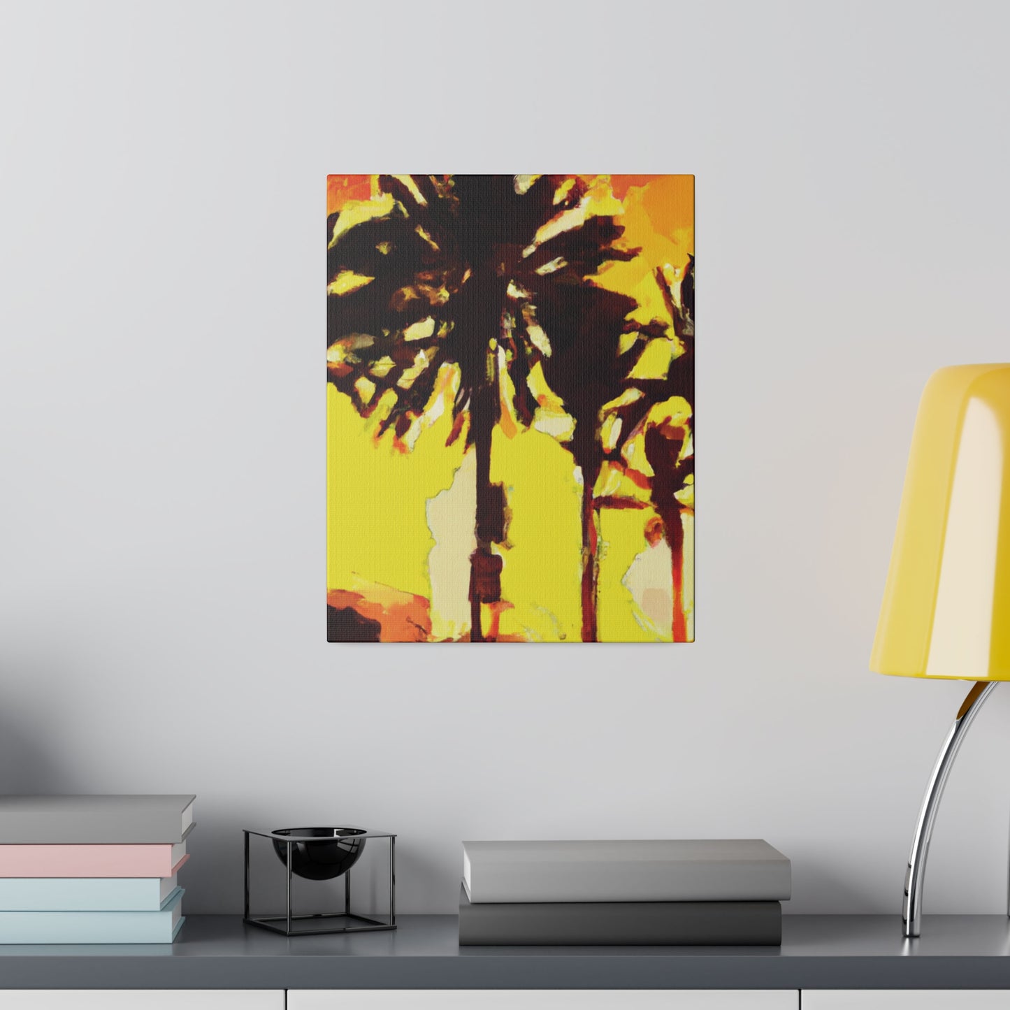 8336Q - Miami Beach Sunset Painting Print | Miami | Beach | Sunset | Poster | Home Decor | Wall Art | Canvas