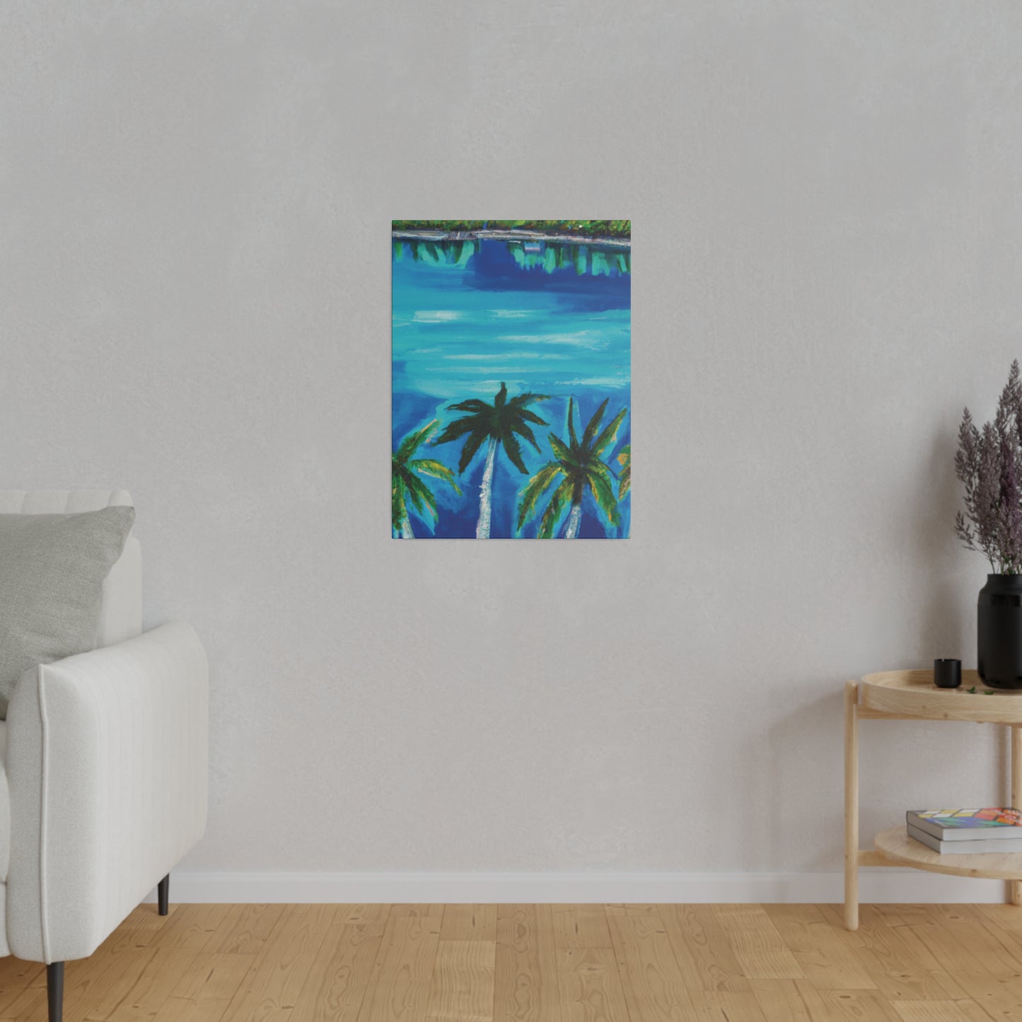 6741K - Bahamas Ocean Painting Print | Bahamas | Ocean | Beach | Poster | Home Decor | Wall Art | Canvas