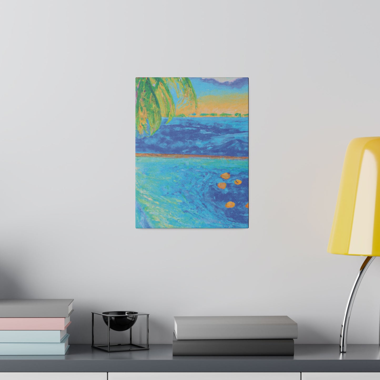 4268O - Bahamas Ocean Painting Print | Bahamas | Ocean | Beach | Poster | Home Decor | Wall Art | Canvas