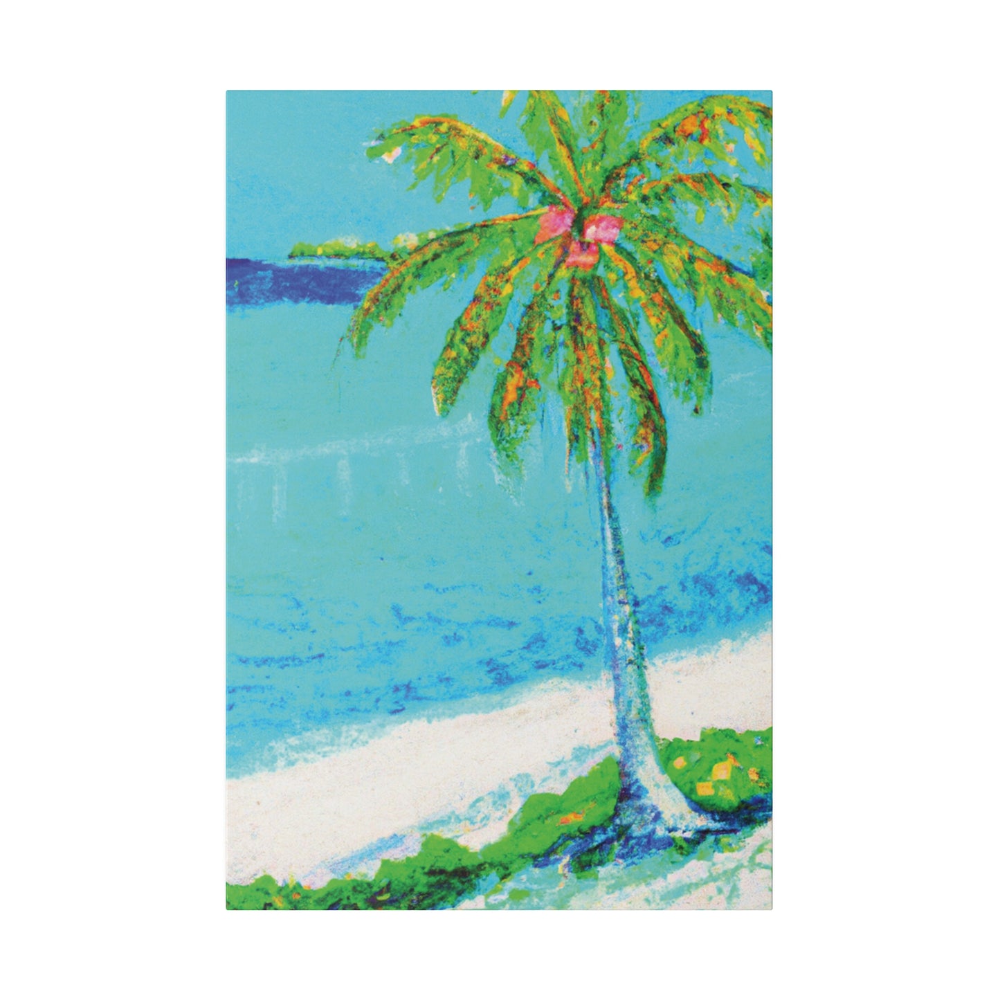 9089H - Bahamas Ocean Painting Print | Bahamas | Ocean | Beach | Poster | Home Decor | Wall Art | Canvas