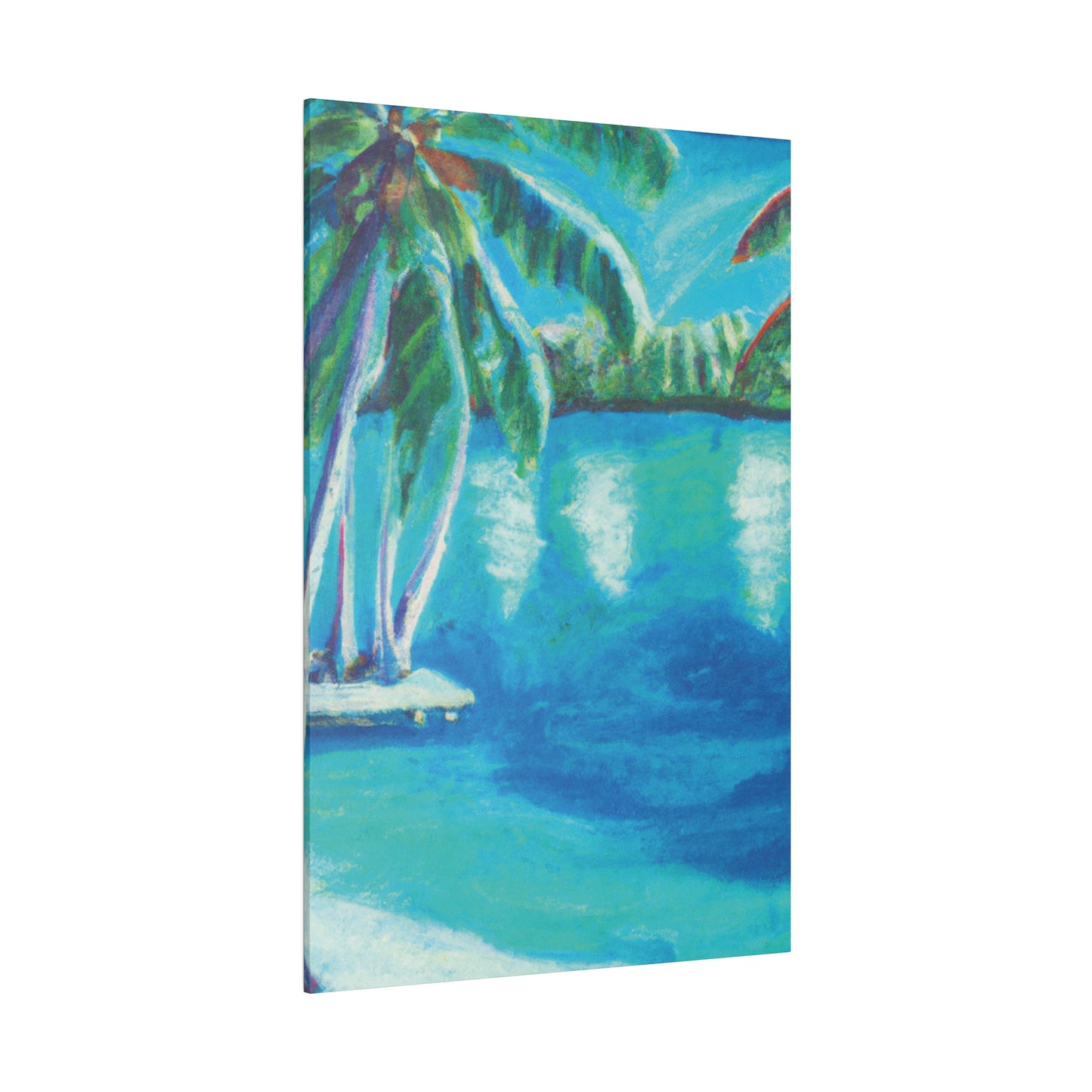 3187V - Bahamas Ocean Painting Print | Bahamas | Ocean | Beach | Poster | Home Decor | Wall Art | Canvas