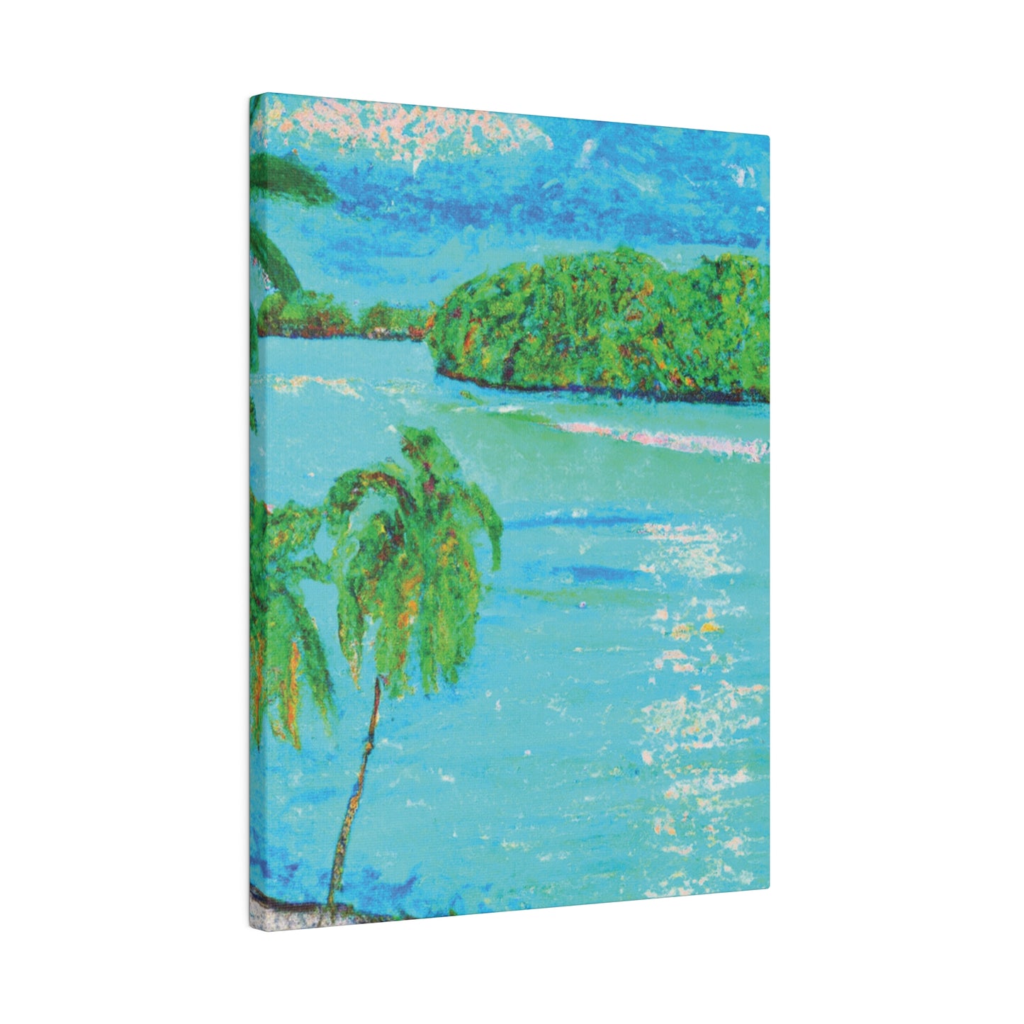 8239F - Bahamas Ocean Painting Print | Bahamas | Ocean | Beach | Poster | Home Decor | Wall Art | Canvas