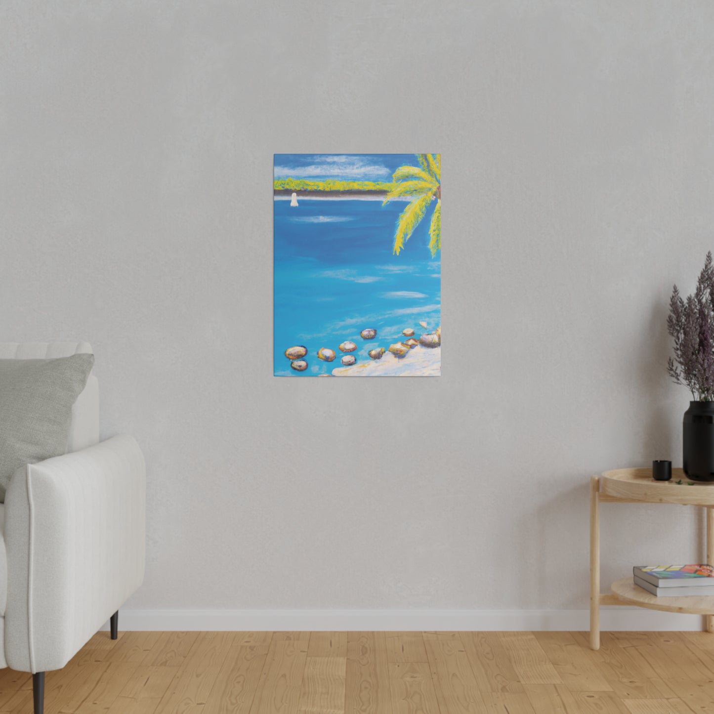 8593F - Bahamas Ocean Painting Print | Bahamas | Ocean | Beach | Poster | Home Decor | Wall Art | Canvas