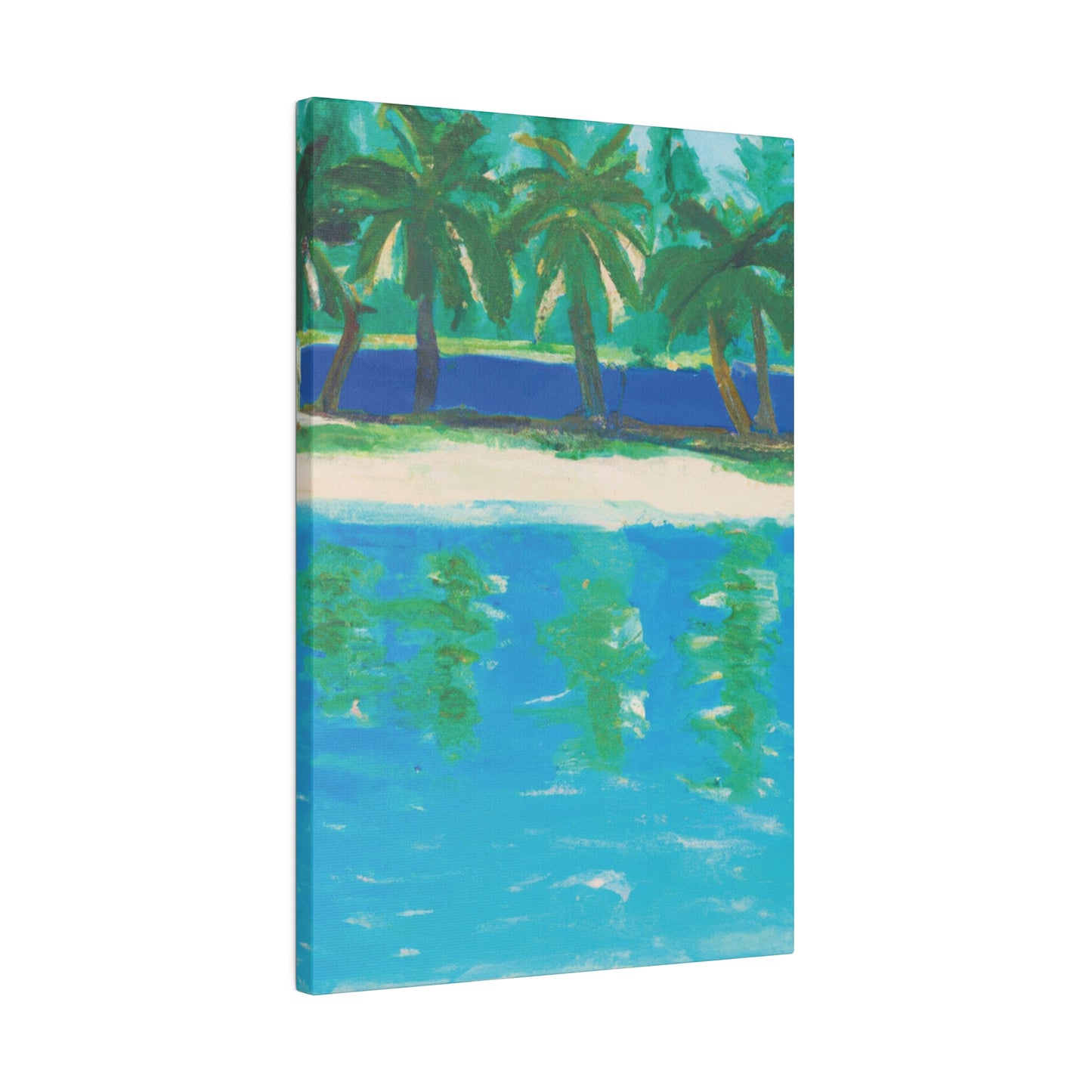 4129L - Bahamas Ocean Painting Print | Bahamas | Ocean | Beach | Poster | Home Decor | Wall Art | Canvas