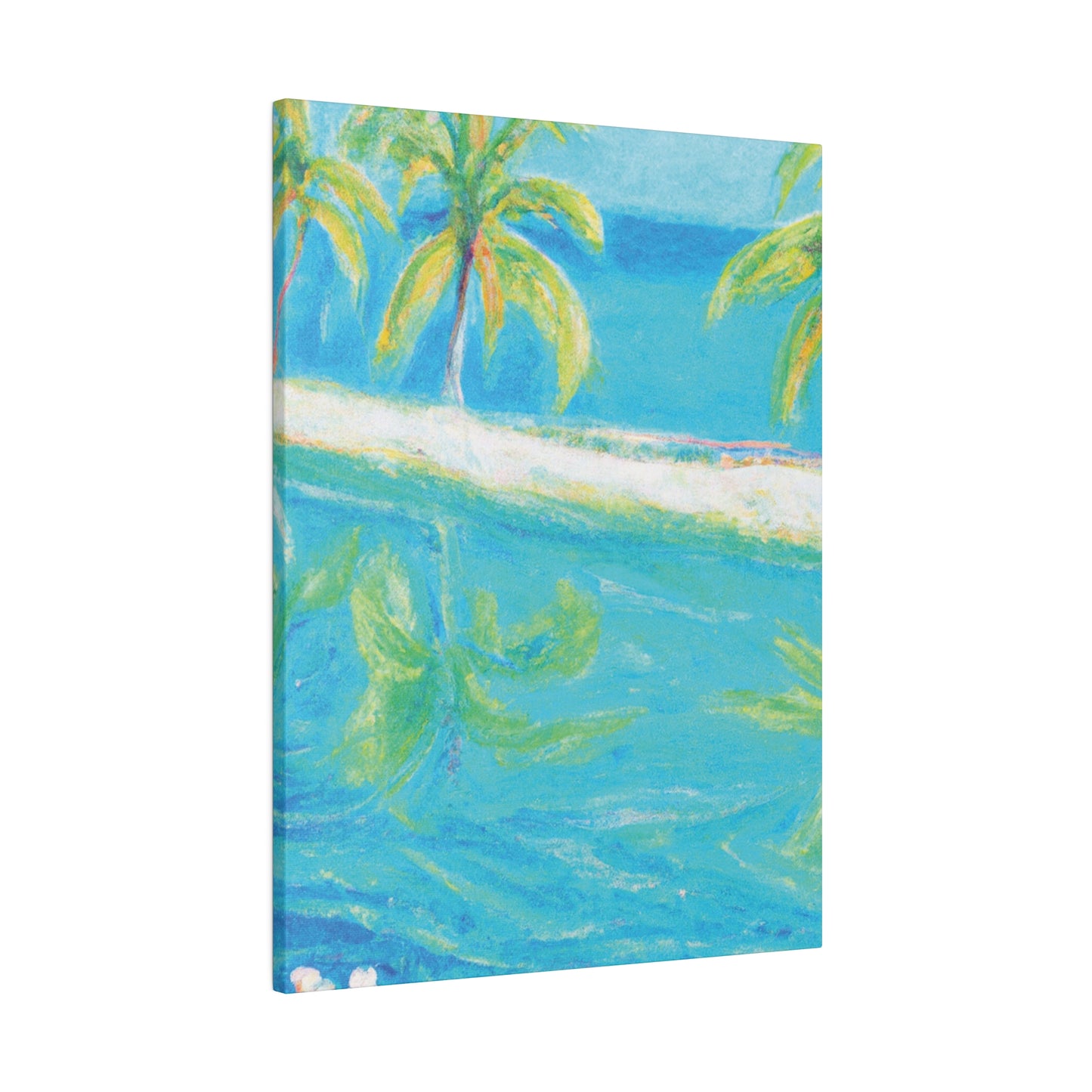 9213P - Bahamas Ocean Painting Print | Bahamas | Ocean | Beach | Poster | Home Decor | Wall Art | Canvas