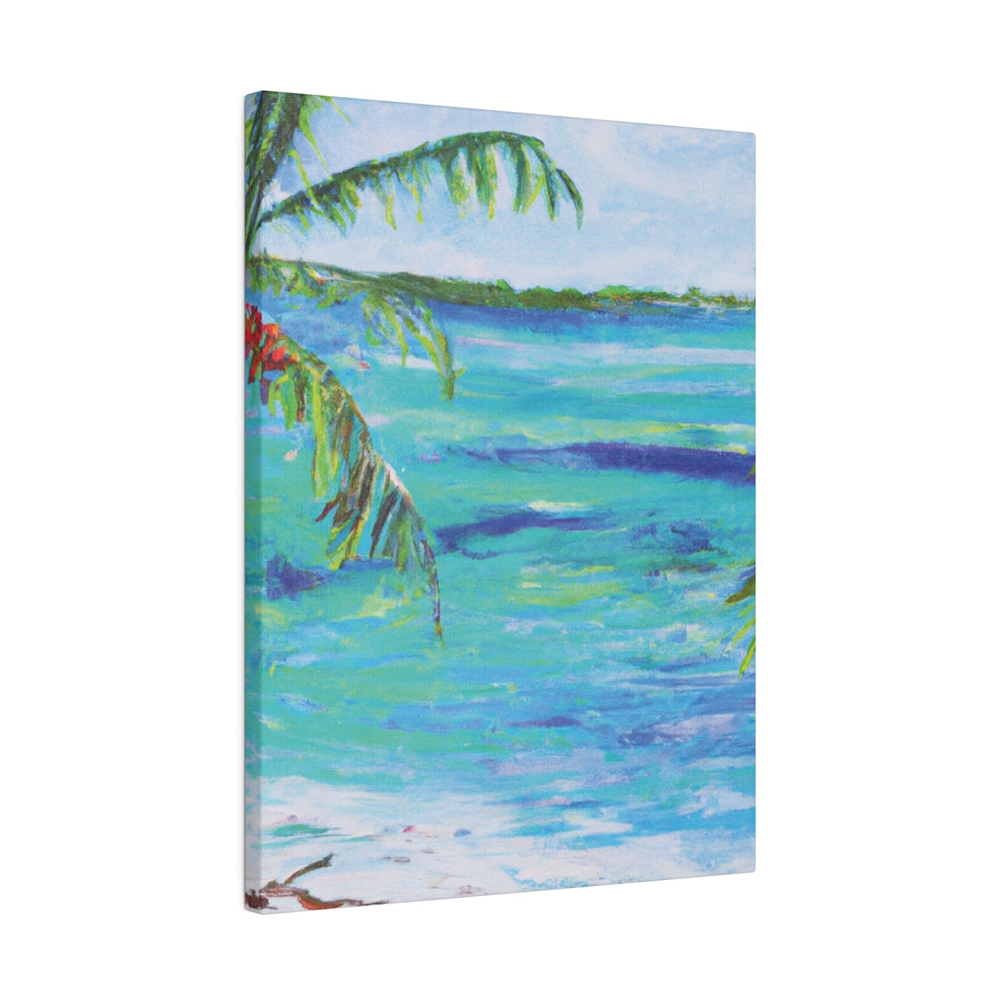 3158F - Bahamas Ocean Painting Print | Bahamas | Ocean | Beach | Poster | Home Decor | Wall Art | Canvas