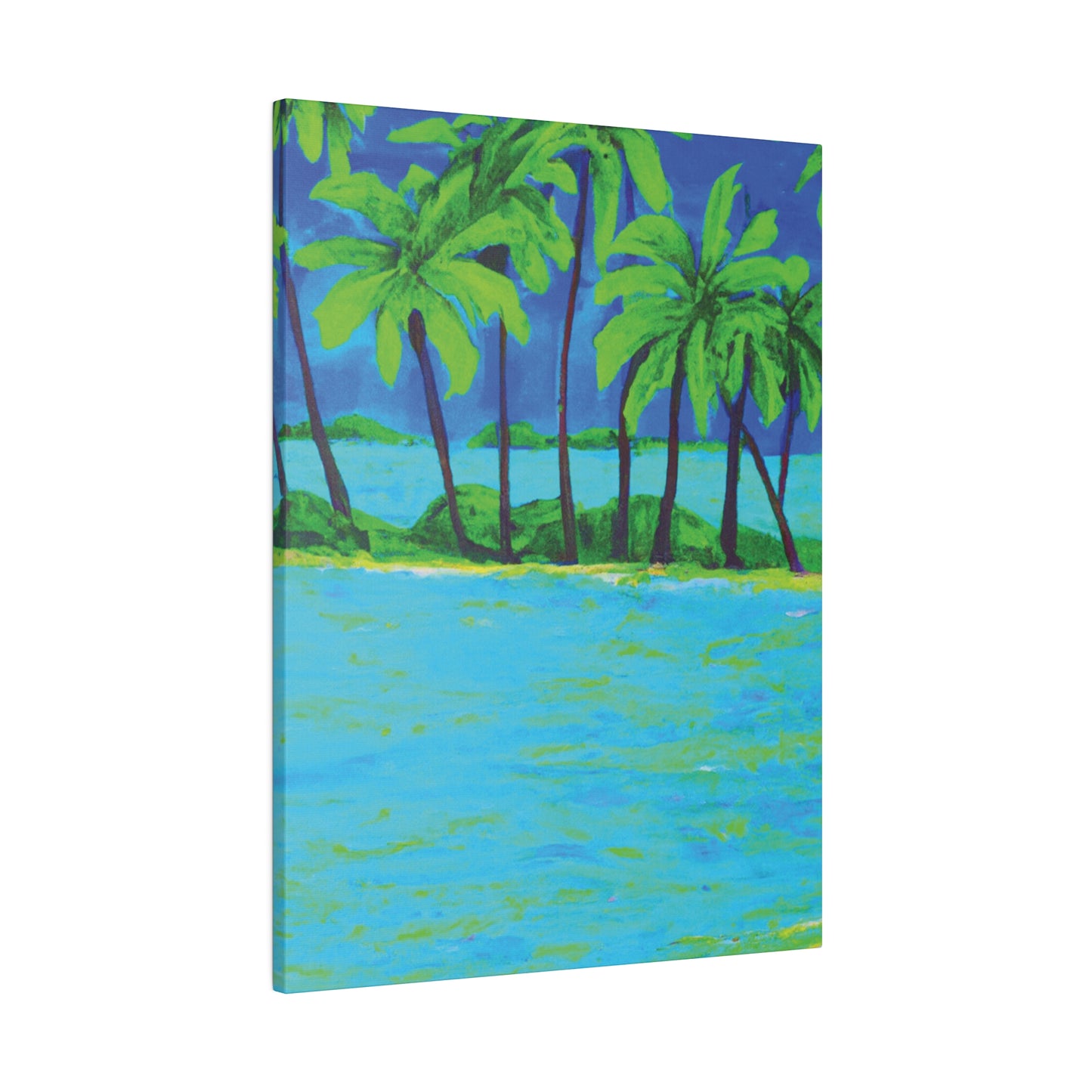 3148Z - Bahamas Ocean Painting Print | Bahamas | Ocean | Beach | Poster | Home Decor | Wall Art | Canvas