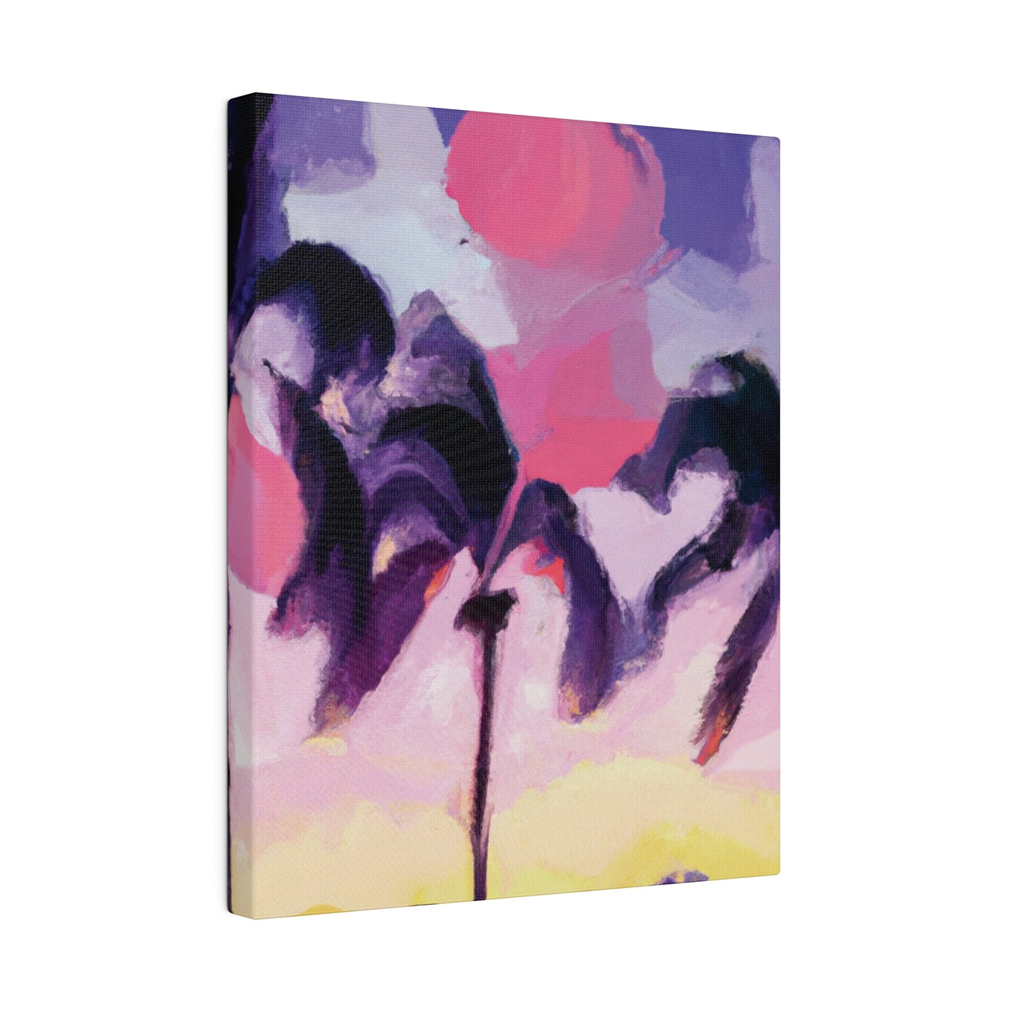 8189L - Miami Beach Sunset Painting Print | Miami | Beach | Sunset | Poster | Home Decor | Wall Art | Canvas