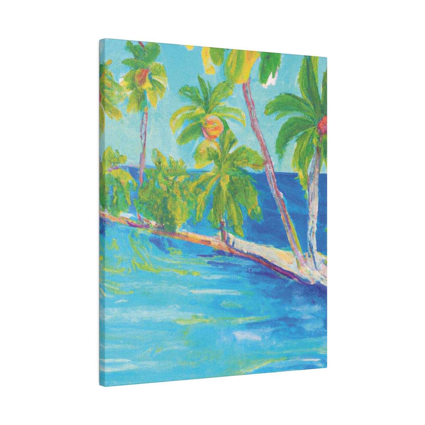 8256Q - Bahamas Ocean Painting Print | Bahamas | Ocean | Beach | Poster | Home Decor | Wall Art | Canvas