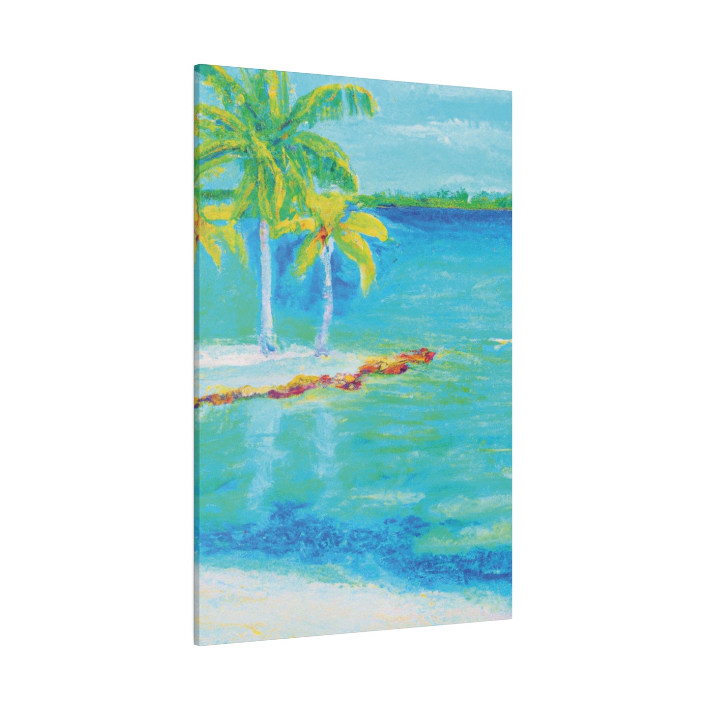 4444R - Bahamas Ocean Painting Print | Bahamas | Ocean | Beach | Poster | Home Decor | Wall Art | Canvas