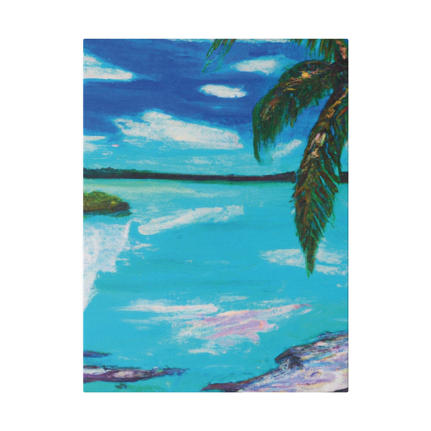 9184C - Bahamas Ocean Painting Print | Bahamas | Ocean | Beach | Poster | Home Decor | Wall Art | Canvas