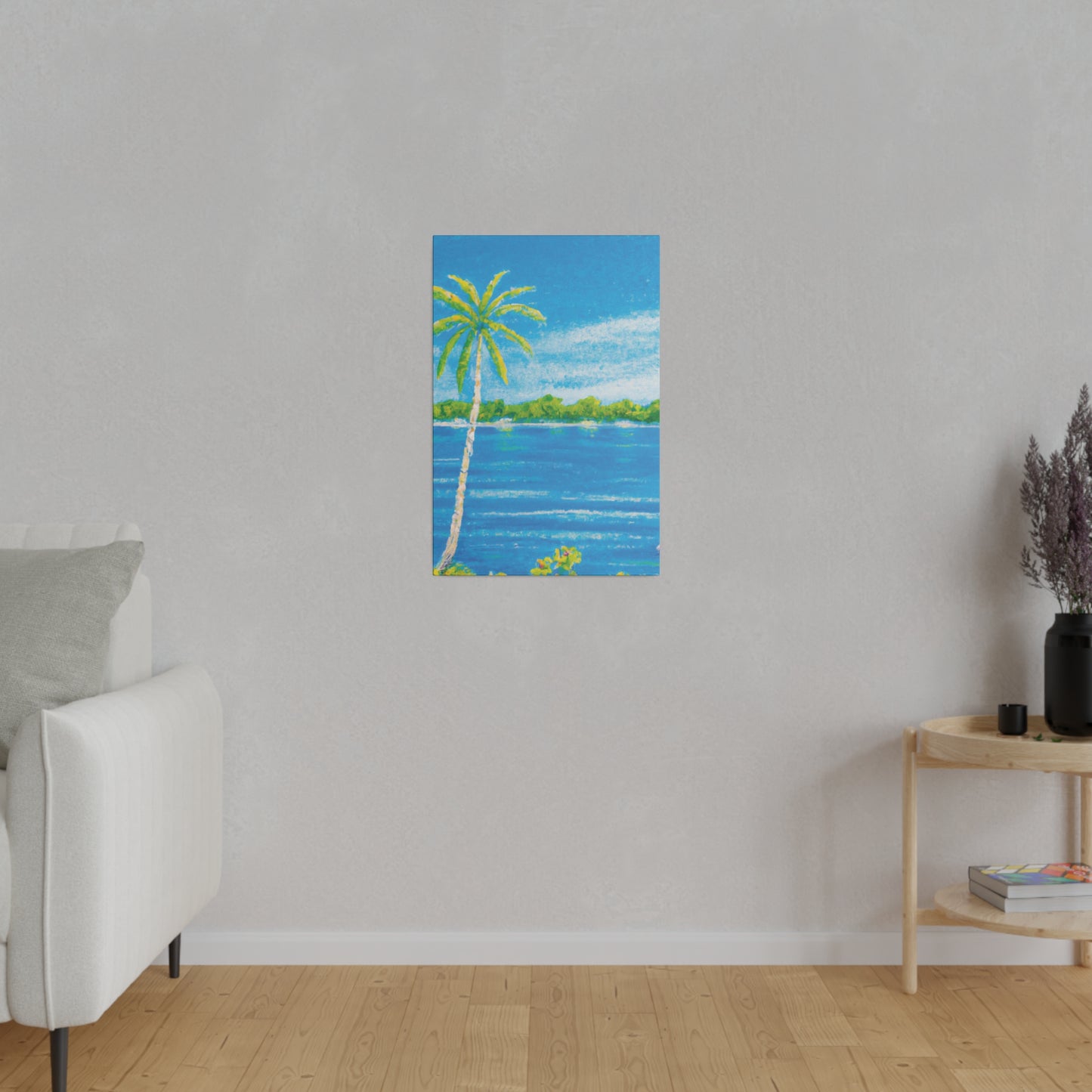 9803Q - Bahamas Ocean Painting Print | Bahamas | Ocean | Beach | Poster | Home Decor | Wall Art | Canvas