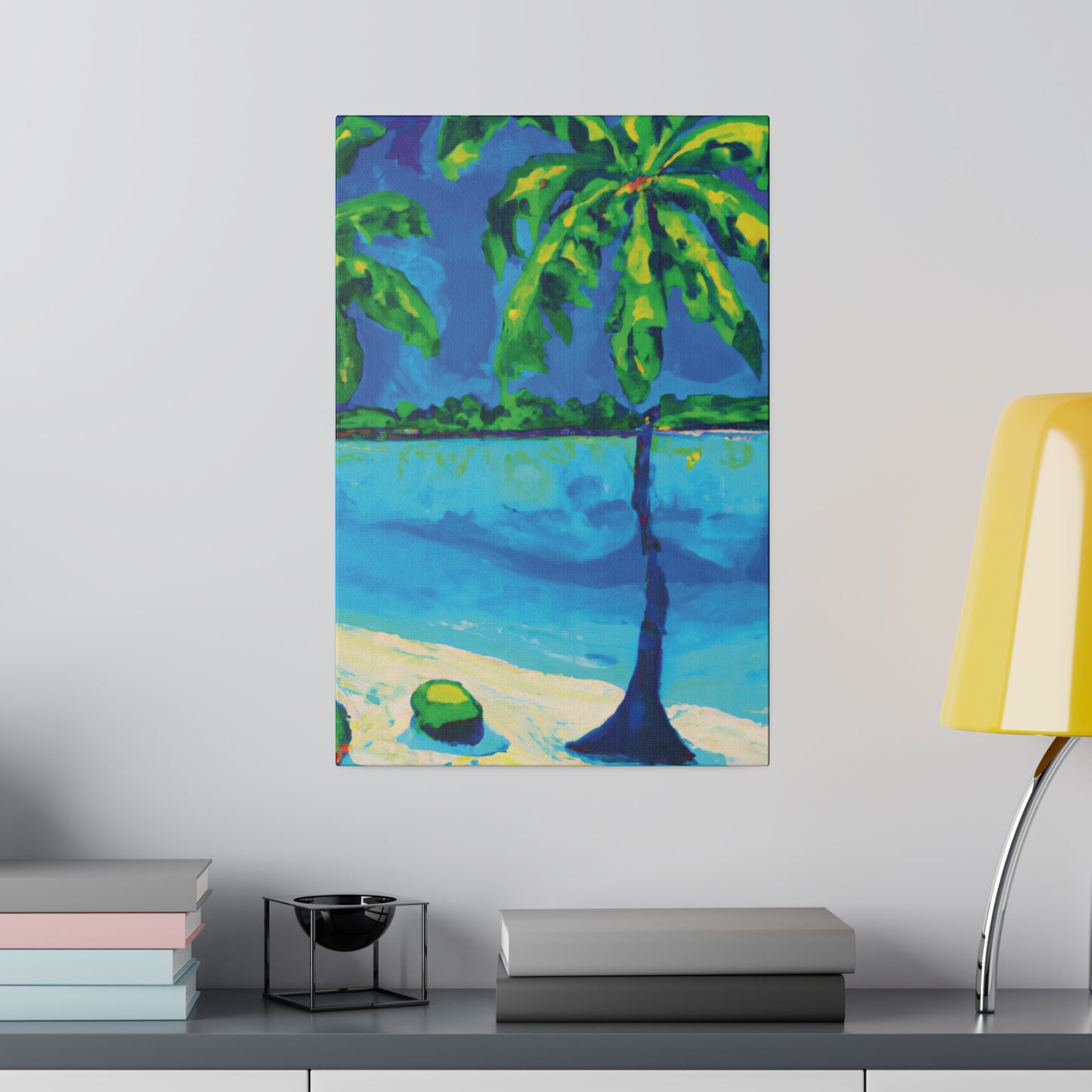 7381V - Bahamas Ocean Painting Print | Bahamas | Ocean | Beach | Poster | Home Decor | Wall Art | Canvas