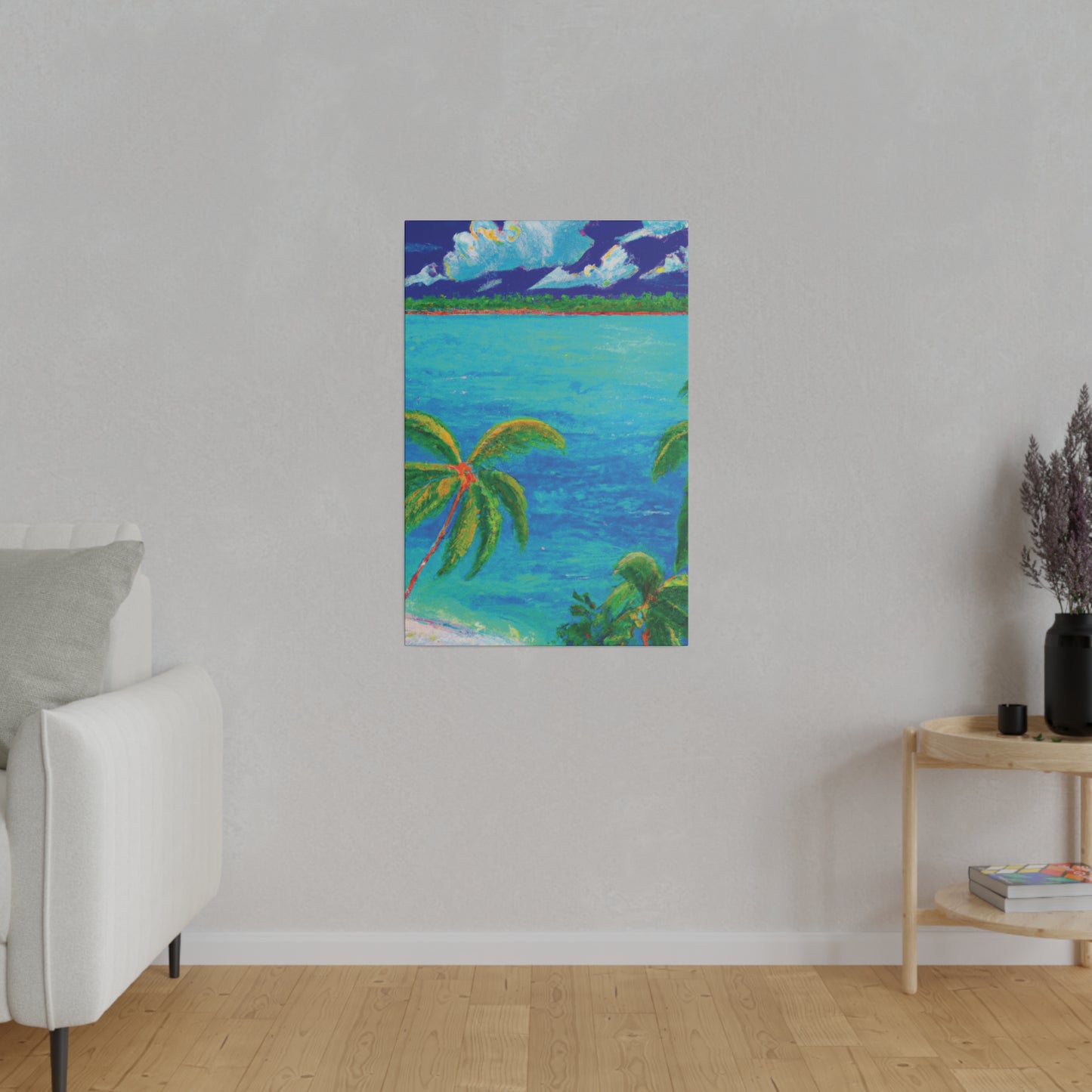 5654U - Bahamas Ocean Painting Print | Bahamas | Ocean | Beach | Poster | Home Decor | Wall Art | Canvas