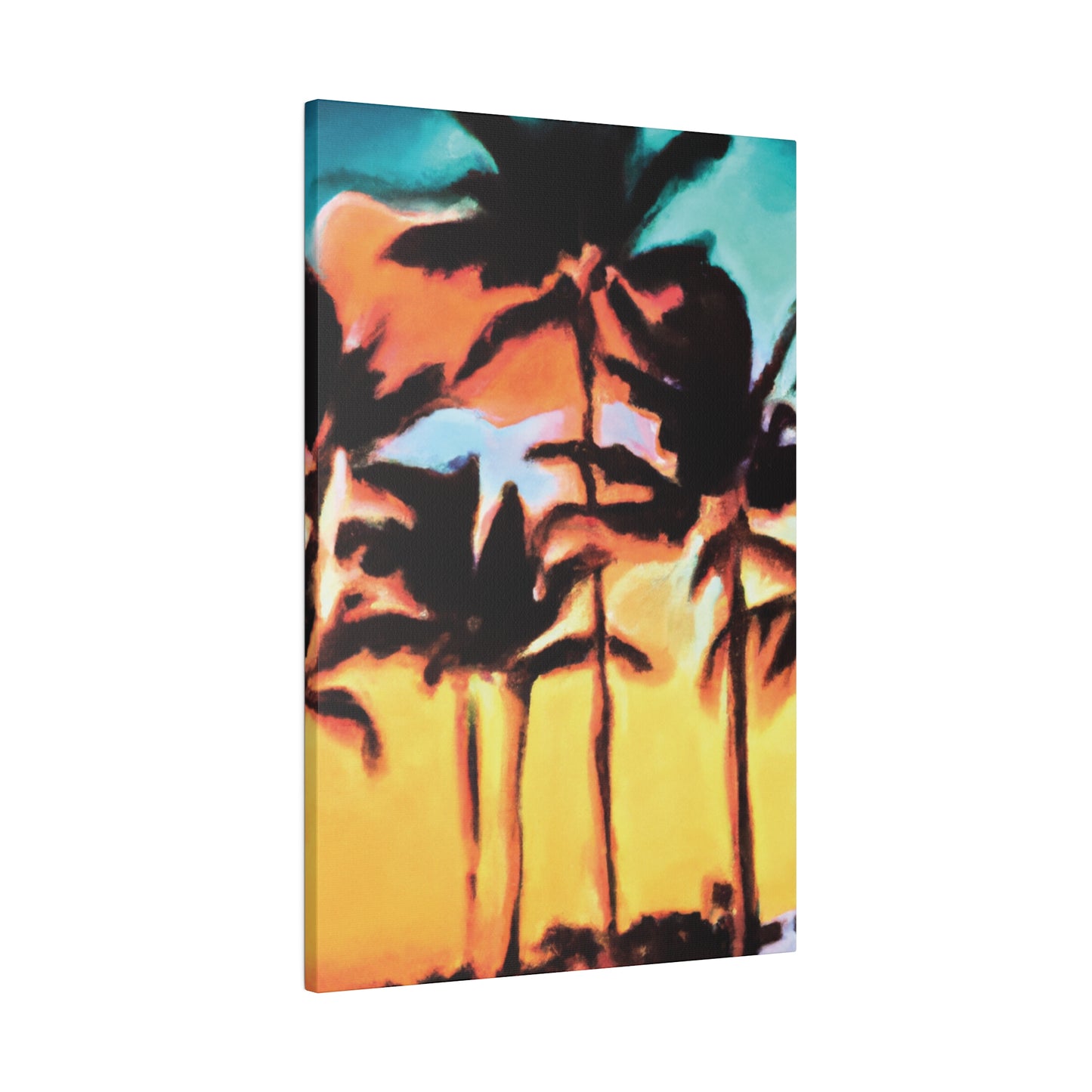 6306Z - Miami Beach Sunset Painting Print | Miami | Beach | Sunset | Poster | Home Decor | Wall Art | Canvas