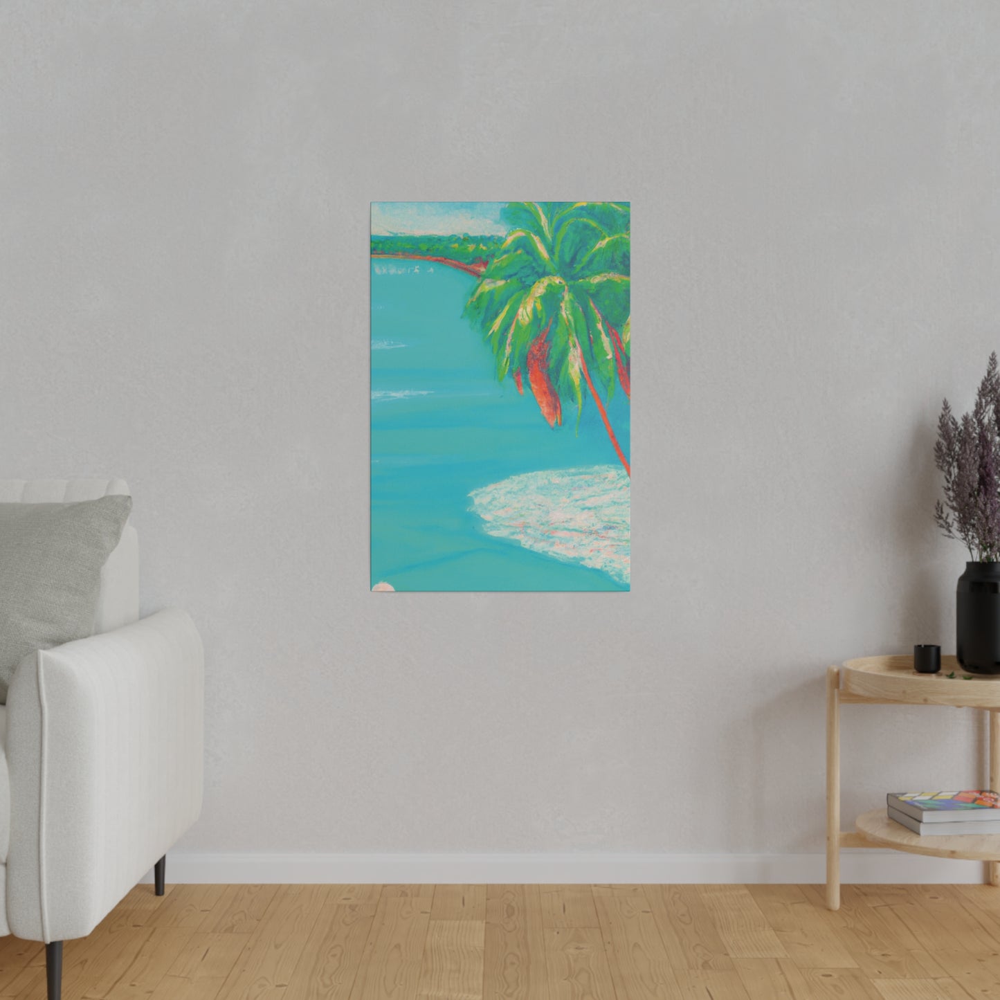 6263D - Bahamas Ocean Painting Print | Bahamas | Ocean | Beach | Poster | Home Decor | Wall Art | Canvas