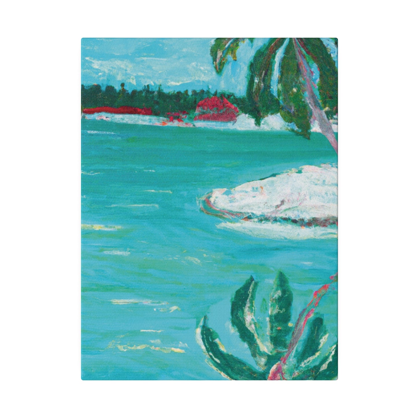 7090Z - Bahamas Ocean Painting Print | Bahamas | Ocean | Beach | Poster | Home Decor | Wall Art | Canvas