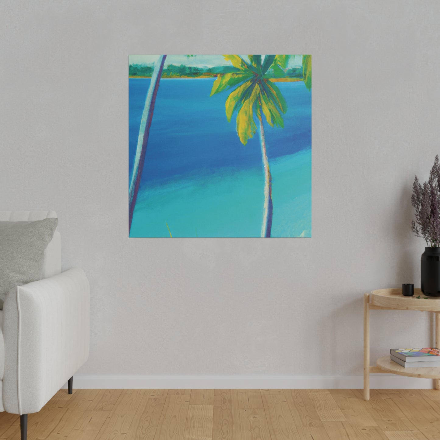 7593L - Bahamas Ocean Painting Print | Bahamas | Ocean | Beach | Poster | Home Decor | Wall Art | Canvas