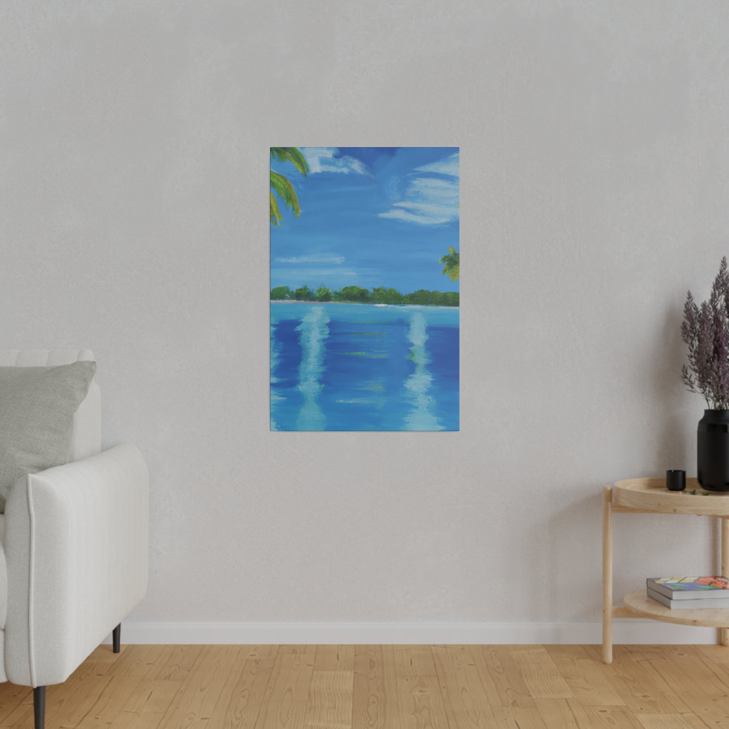 6876O - Bahamas Ocean Painting Print | Bahamas | Ocean | Beach | Poster | Home Decor | Wall Art | Canvas