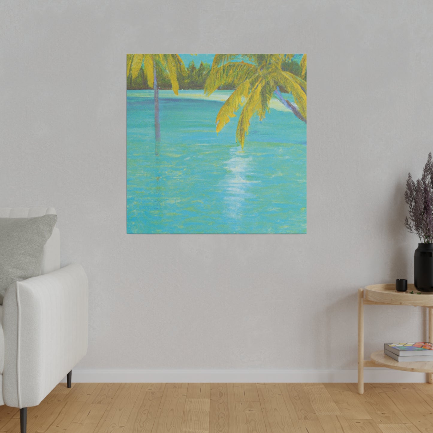 3412M - Bahamas Ocean Painting Print | Bahamas | Ocean | Beach | Poster | Home Decor | Wall Art | Canvas