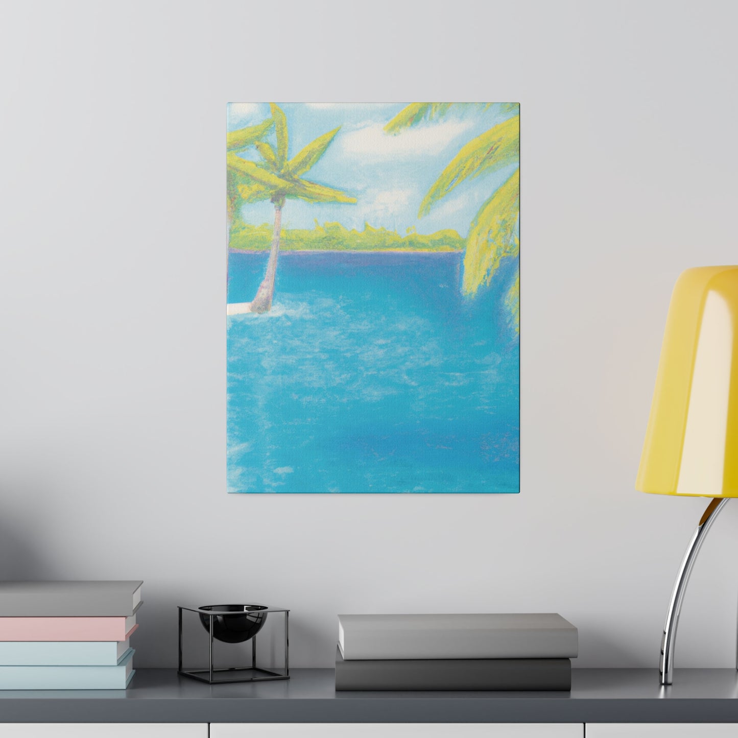 9254V - Bahamas Ocean Painting Print | Bahamas | Ocean | Beach | Poster | Home Decor | Wall Art | Canvas