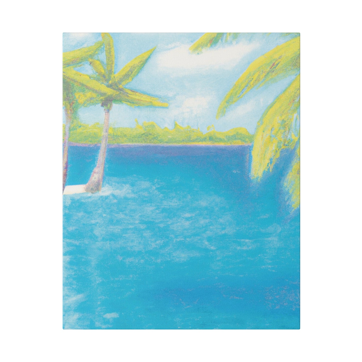 9254V - Bahamas Ocean Painting Print | Bahamas | Ocean | Beach | Poster | Home Decor | Wall Art | Canvas