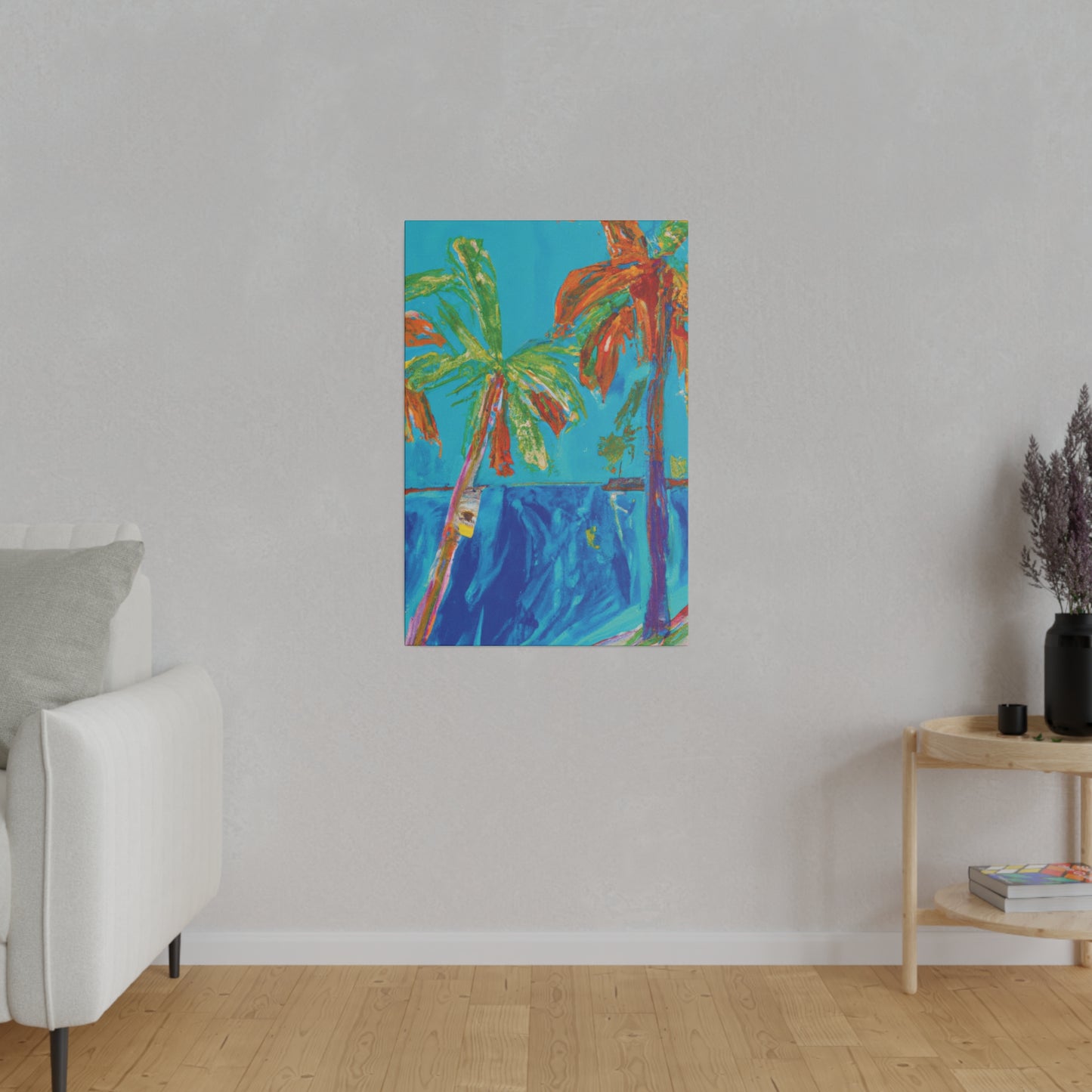 7834J - Bahamas Ocean Painting Print | Bahamas | Ocean | Beach | Poster | Home Decor | Wall Art | Canvas