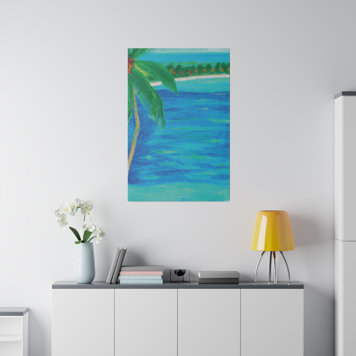 9272V - Bahamas Ocean Painting Print | Bahamas | Ocean | Beach | Poster | Home Decor | Wall Art | Canvas
