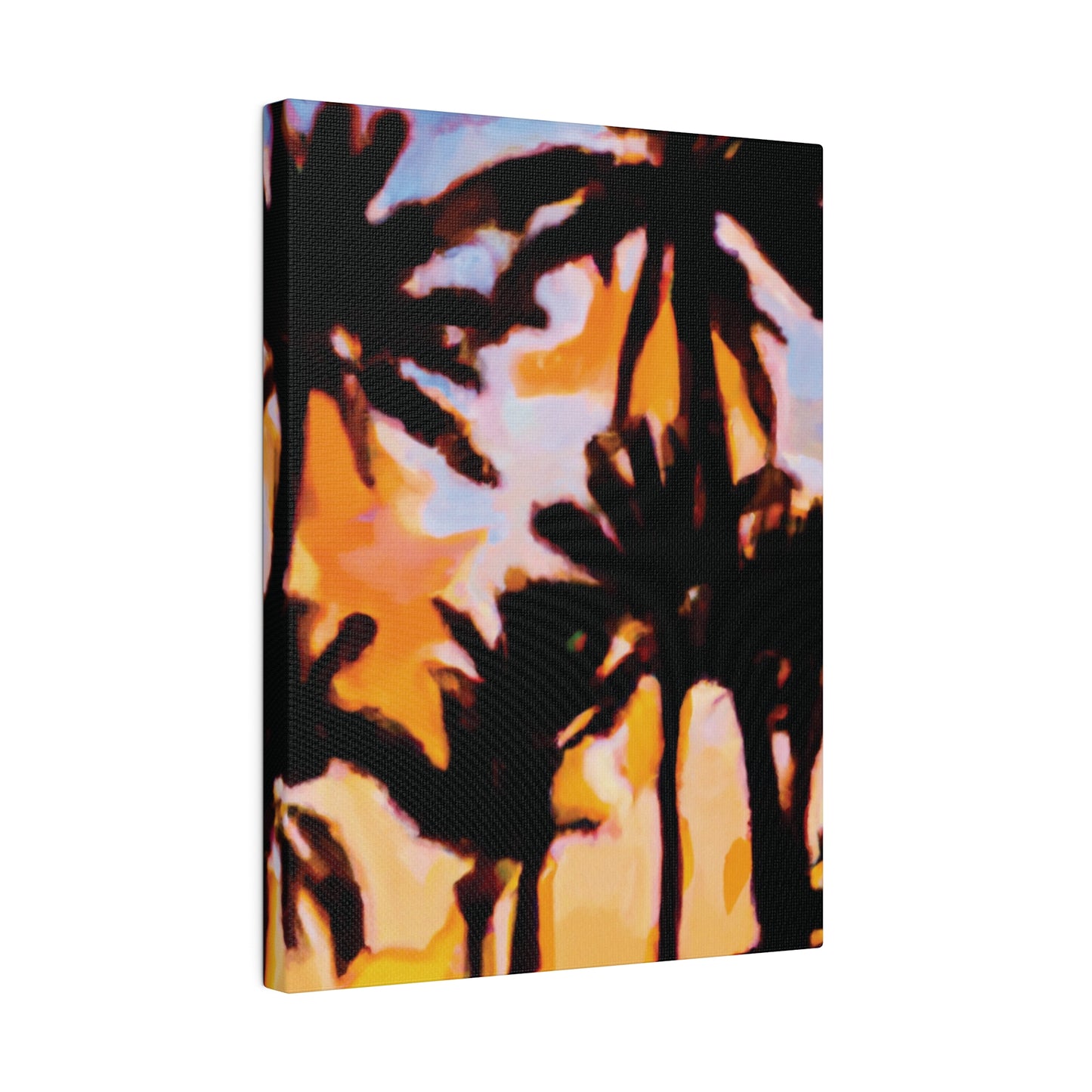 6159K - Miami Beach Sunset Painting Print | Miami | Beach | Sunset | Poster | Home Decor | Wall Art | Canvas