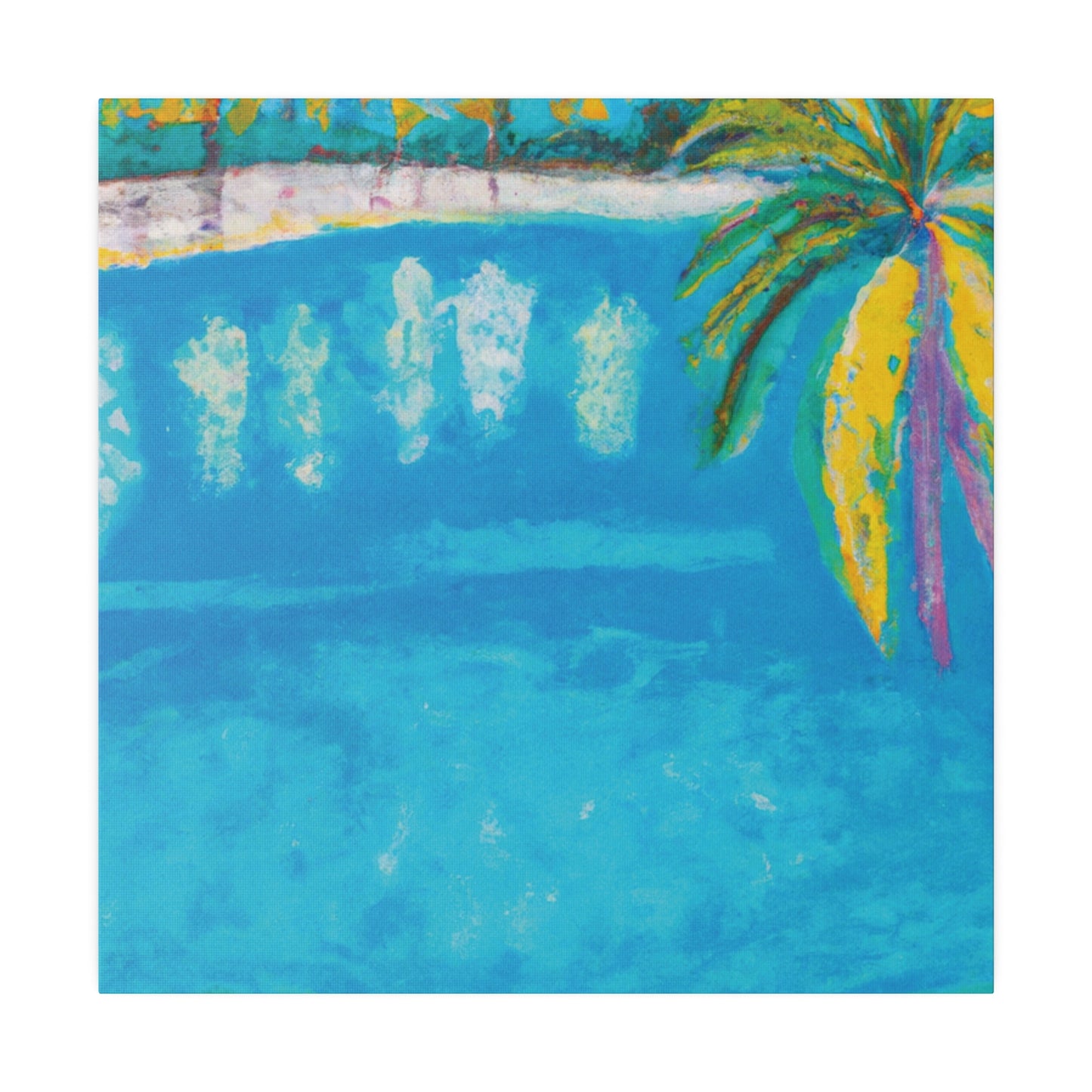 2193F - Bahamas Ocean Painting Print | Bahamas | Ocean | Beach | Poster | Home Decor | Wall Art | Canvas