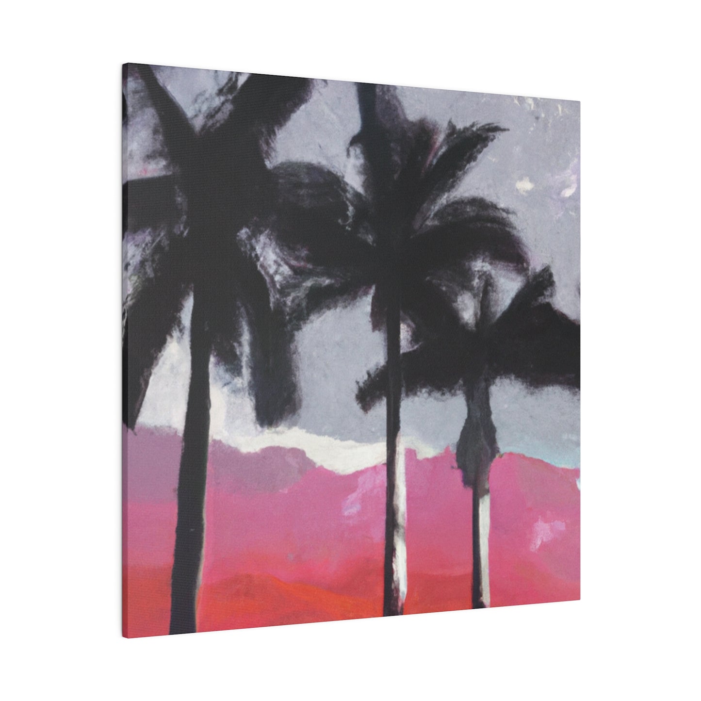 4367X - Miami Beach Sunset Painting Print | Miami | Beach | Sunset | Poster | Home Decor | Wall Art | Canvas