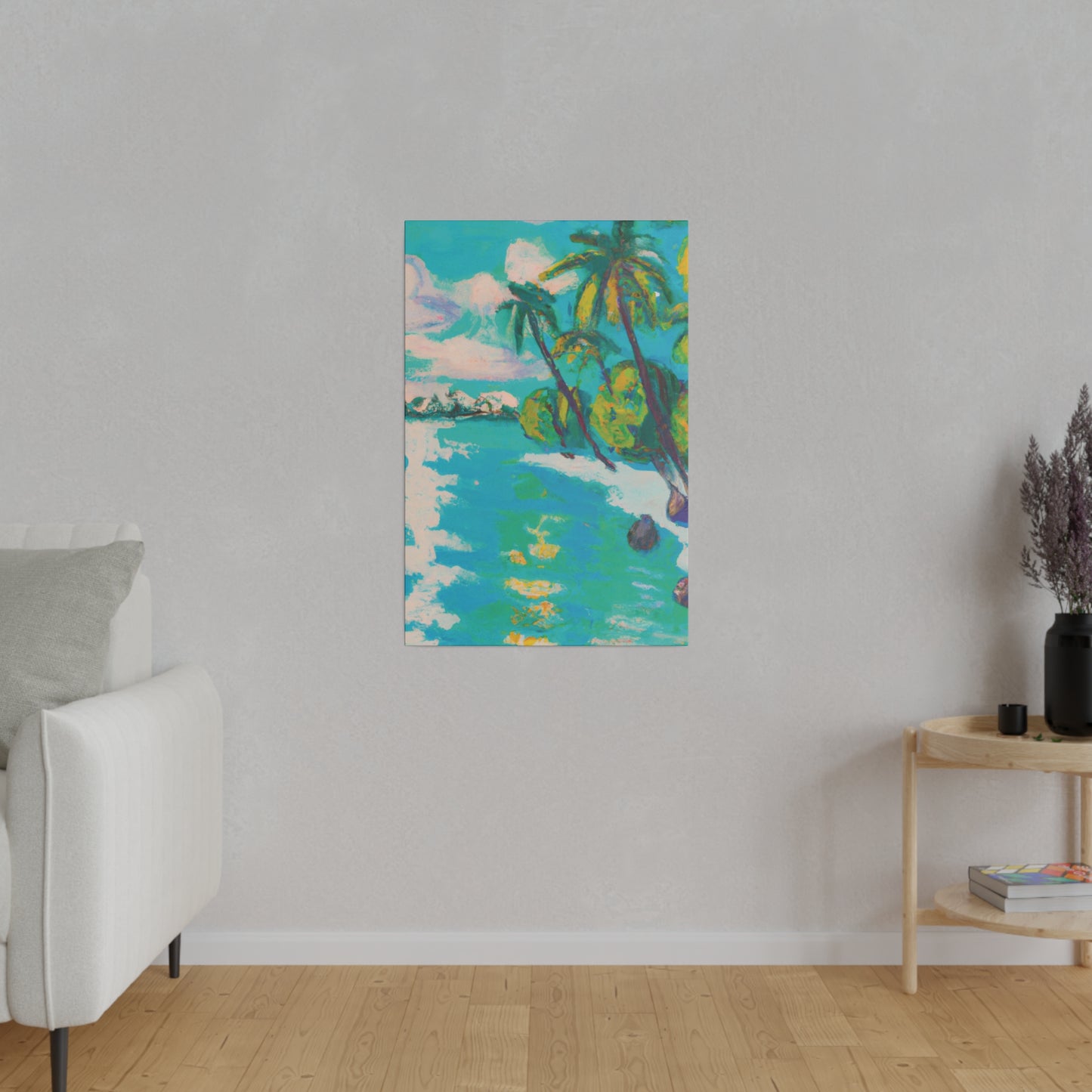 1787U - Bahamas Ocean Painting Print | Bahamas | Ocean | Beach | Poster | Home Decor | Wall Art | Canvas