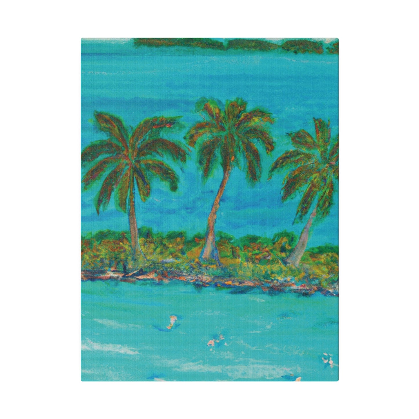 4205N - Bahamas Ocean Painting Print | Bahamas | Ocean | Beach | Poster | Home Decor | Wall Art | Canvas