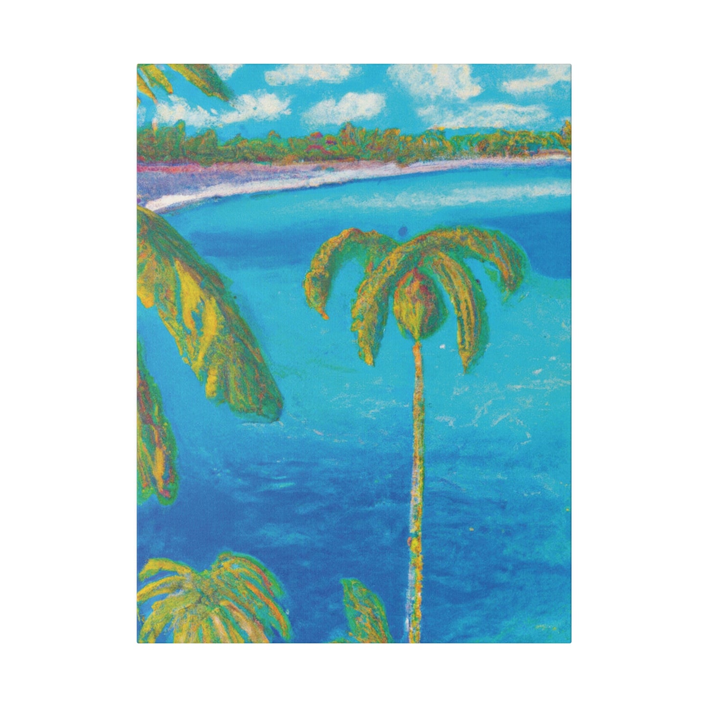 4651B - Bahamas Ocean Painting Print | Bahamas | Ocean | Beach | Poster | Home Decor | Wall Art | Canvas