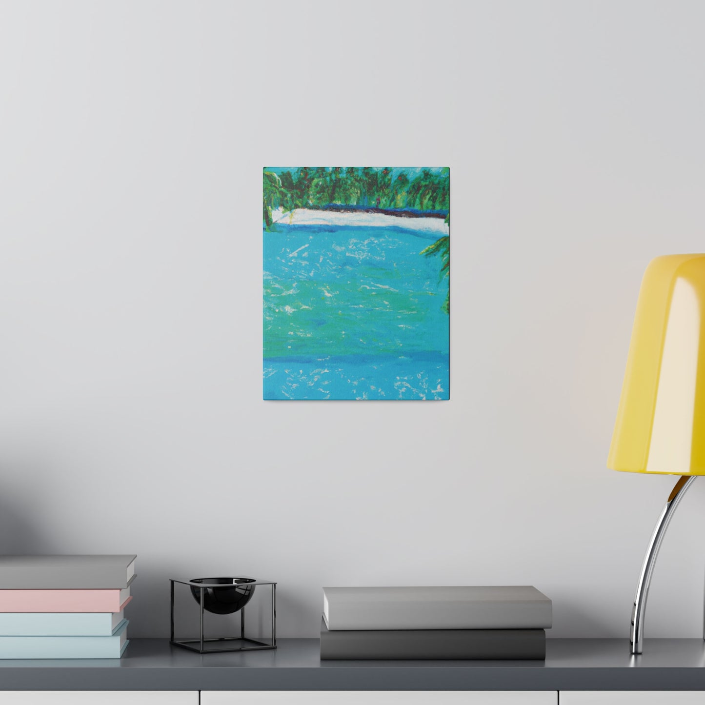 3234T - Bahamas Ocean Painting Print | Bahamas | Ocean | Beach | Poster | Home Decor | Wall Art | Canvas