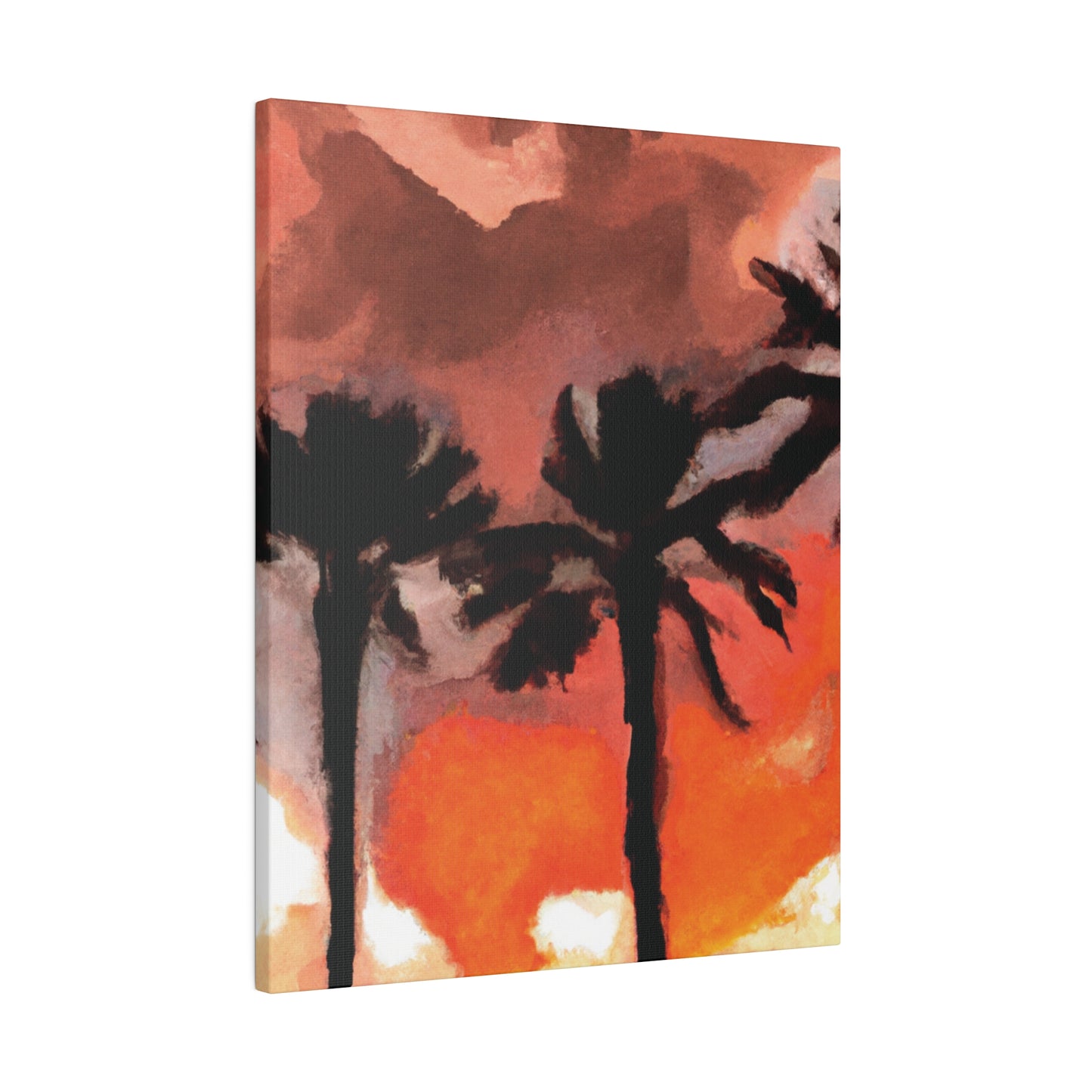 9073X - Miami Beach Sunset Painting Print | Miami | Beach | Sunset | Poster | Home Decor | Wall Art | Canvas