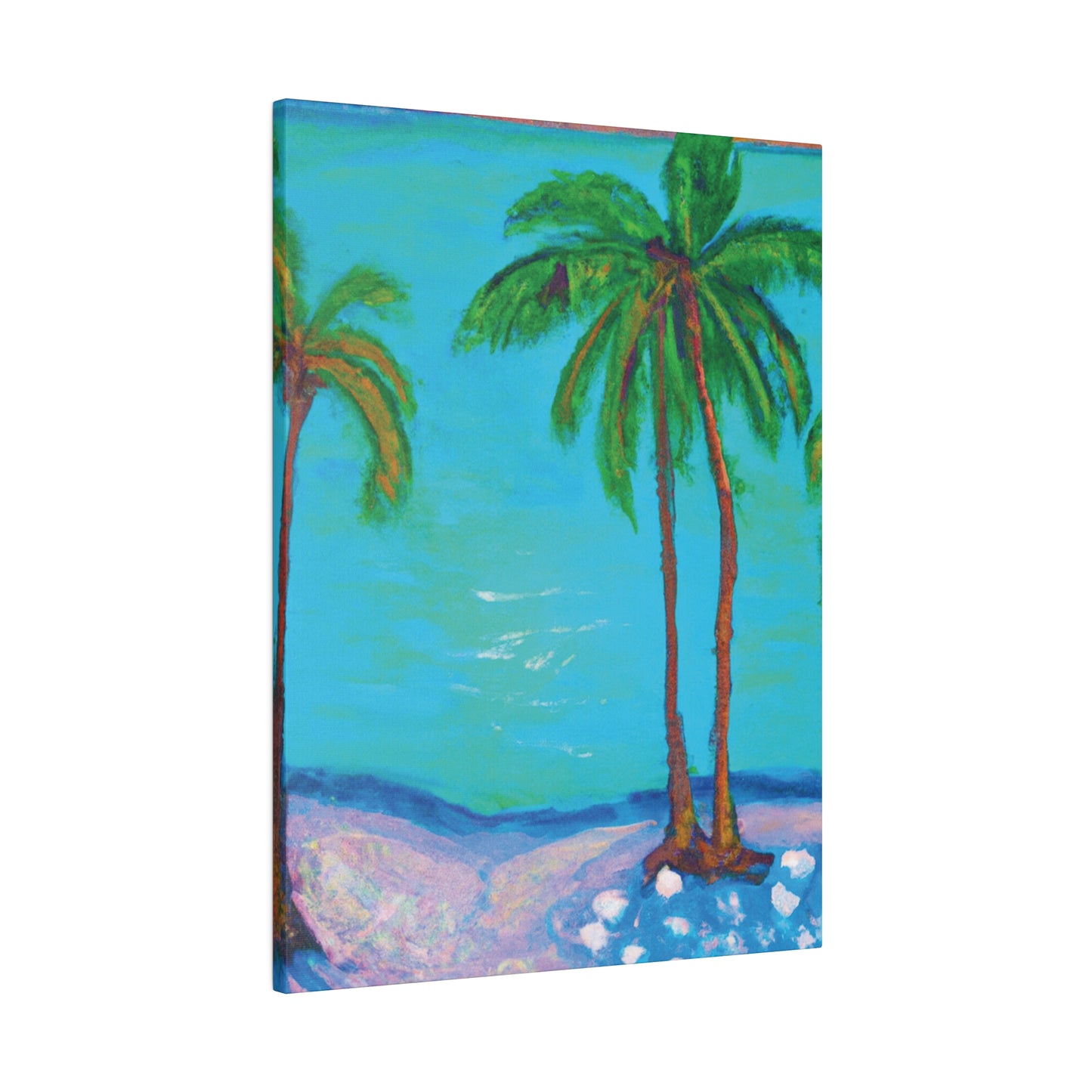 5029K - Bahamas Ocean Painting Print | Bahamas | Ocean | Beach | Poster | Home Decor | Wall Art | Canvas