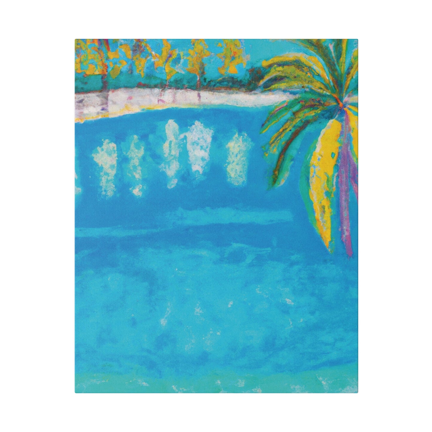 2193F - Bahamas Ocean Painting Print | Bahamas | Ocean | Beach | Poster | Home Decor | Wall Art | Canvas