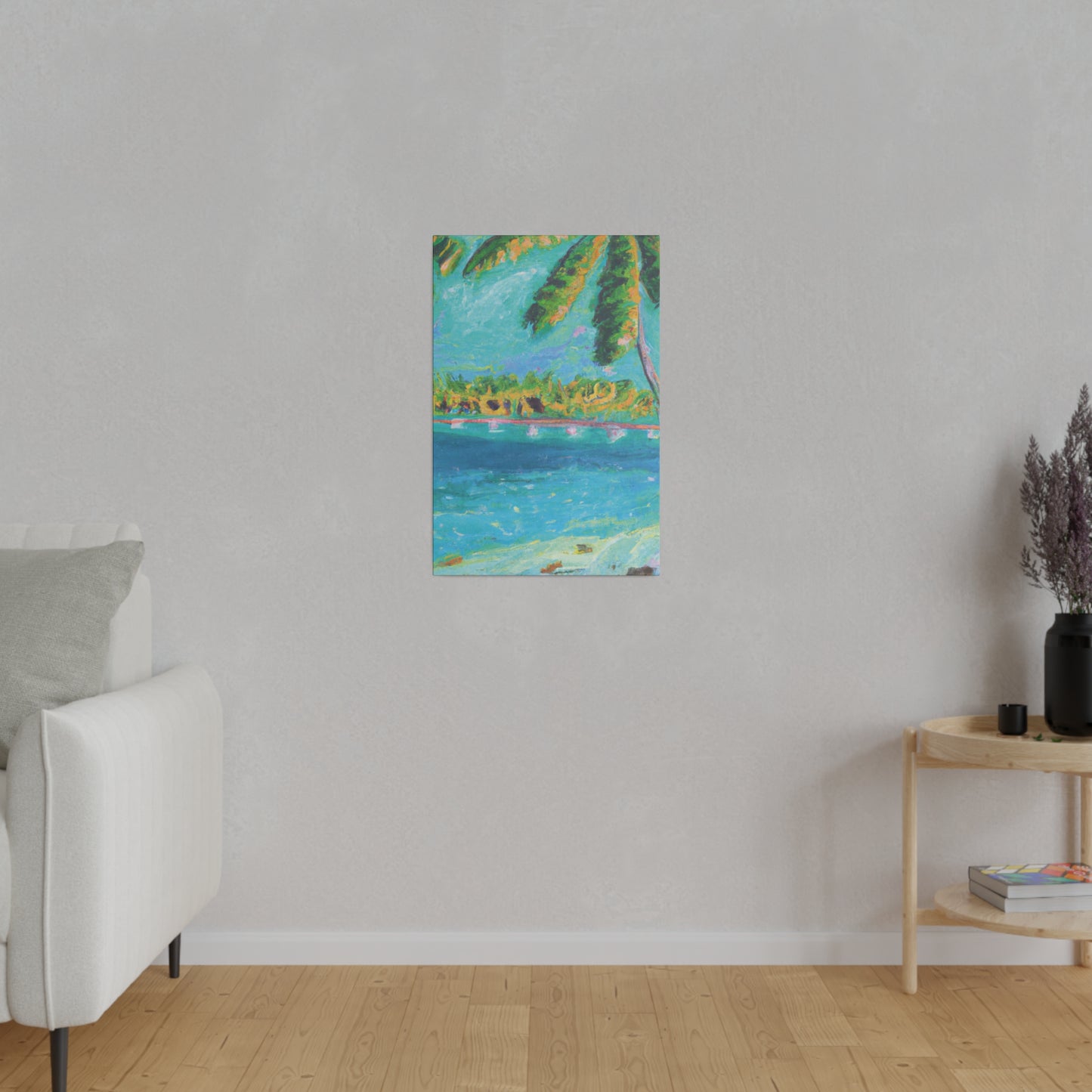4831J - Bahamas Ocean Painting Print | Bahamas | Ocean | Beach | Poster | Home Decor | Wall Art | Canvas