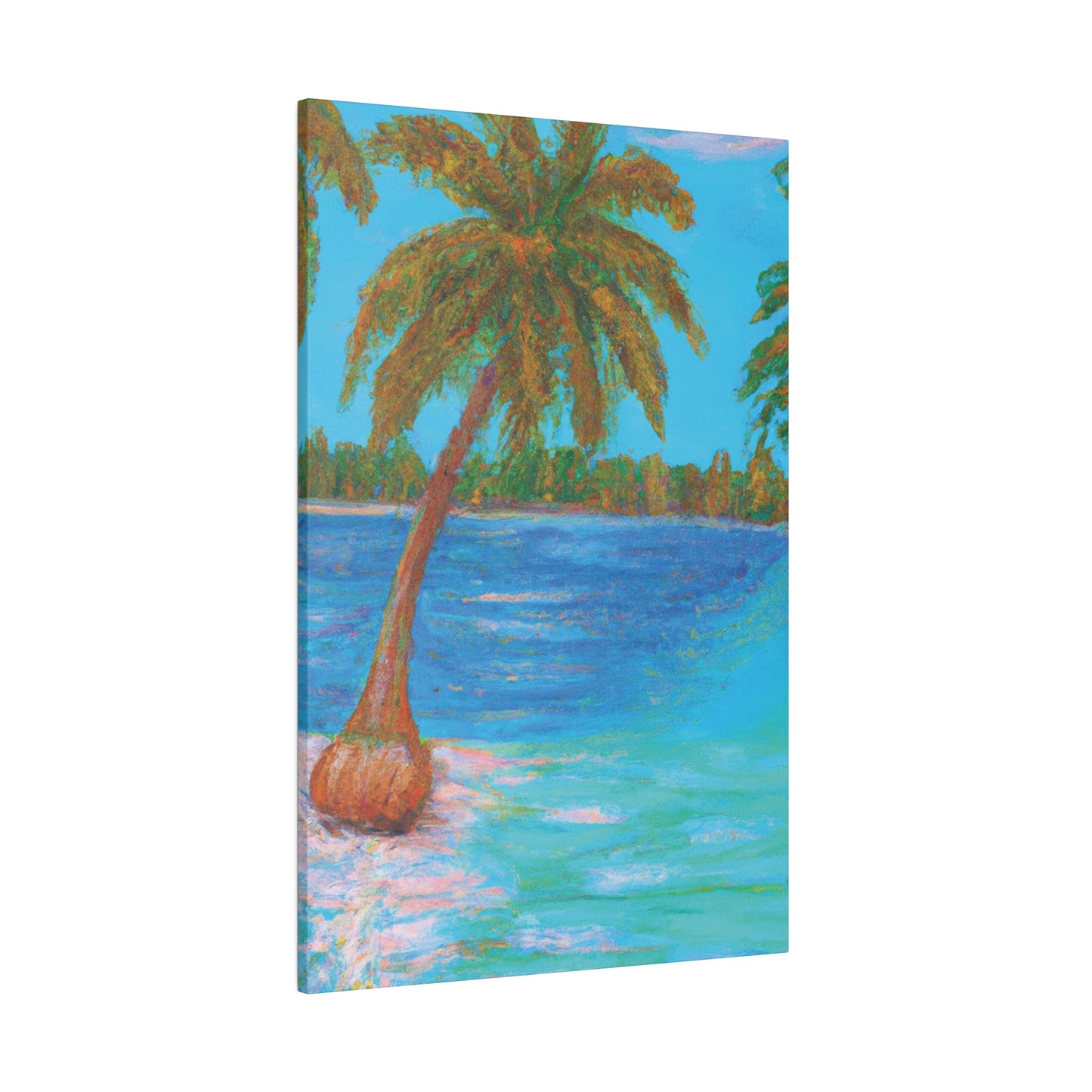 4348S - Bahamas Ocean Painting Print | Bahamas | Ocean | Beach | Poster | Home Decor | Wall Art | Canvas