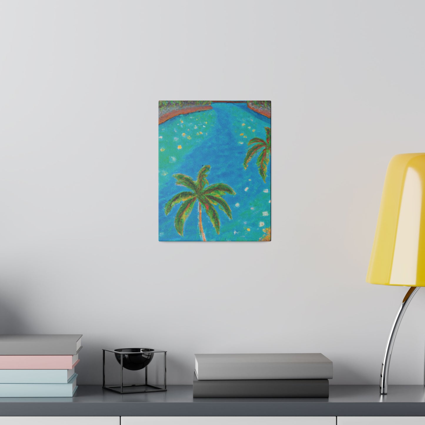 3827C - Bahamas Ocean Painting Print | Bahamas | Ocean | Beach | Poster | Home Decor | Wall Art | Canvas