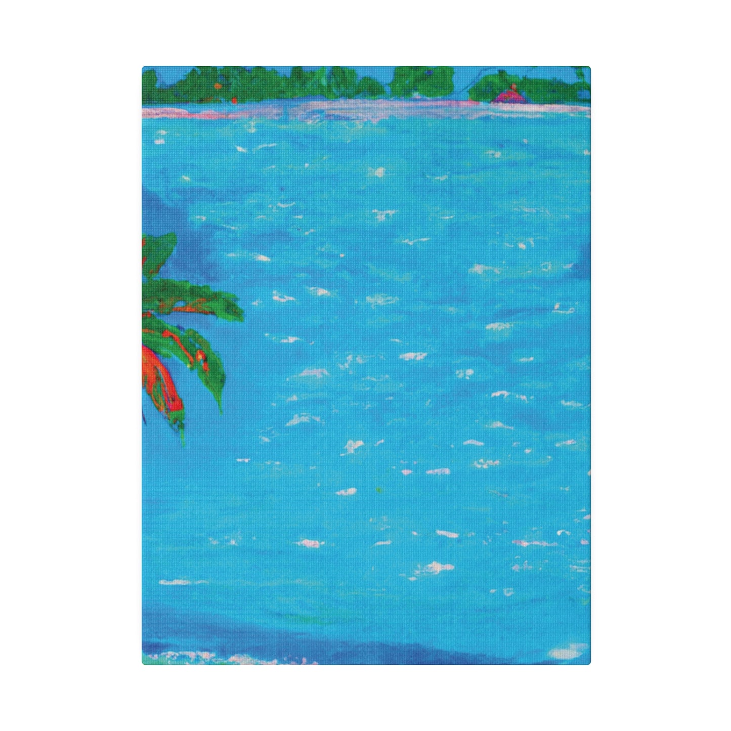 5286G - Bahamas Ocean Painting Print | Bahamas | Ocean | Beach | Poster | Home Decor | Wall Art | Canvas