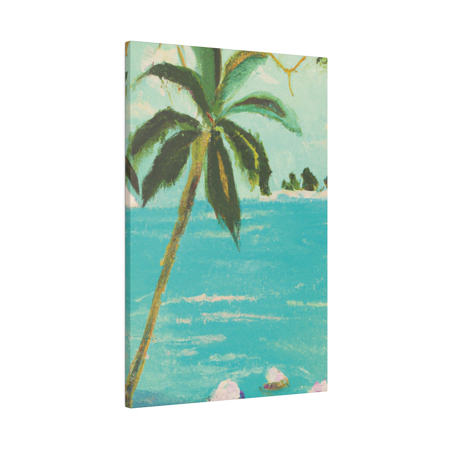 8809K - Bahamas Ocean Painting Print | Bahamas | Ocean | Beach | Poster | Home Decor | Wall Art | Canvas