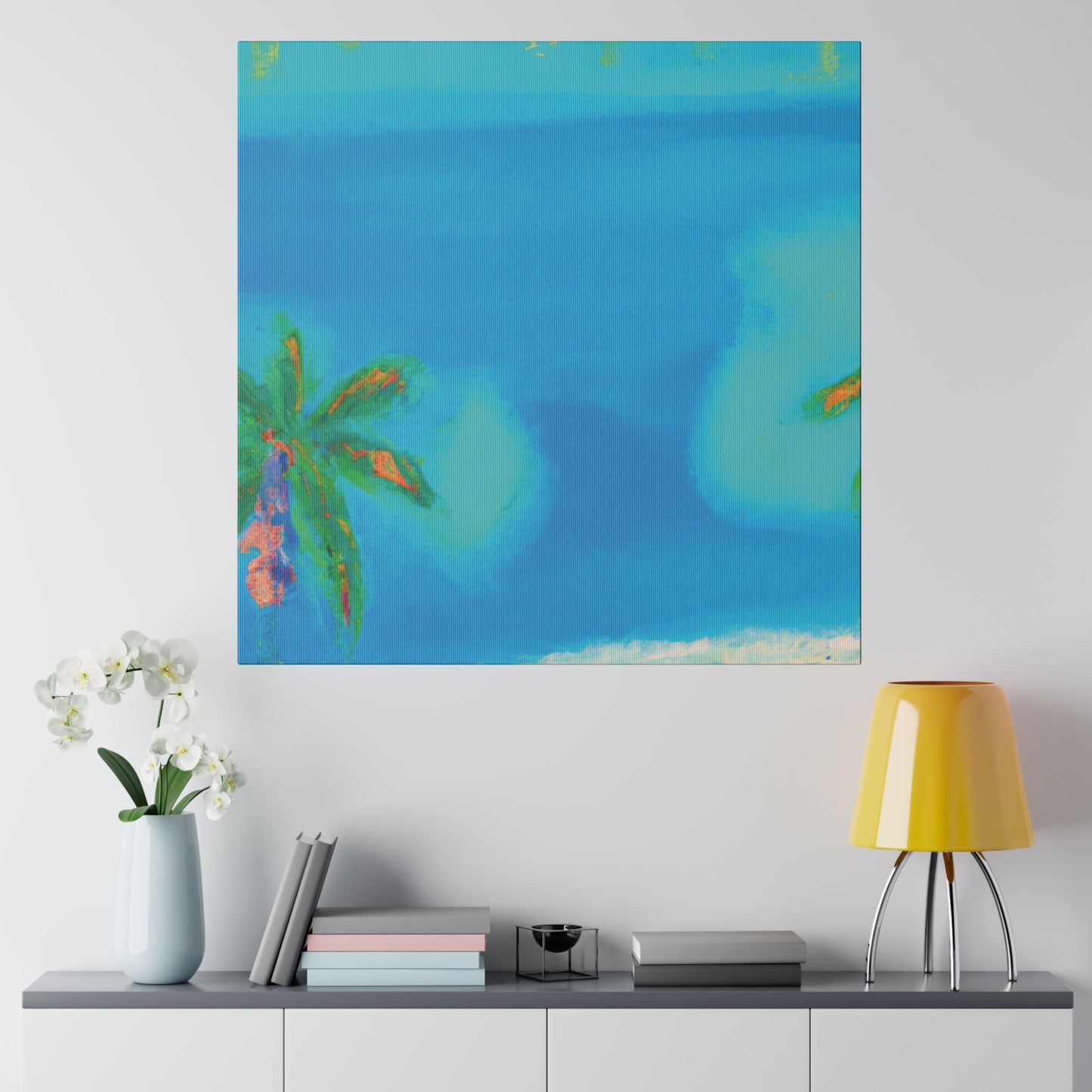 4785X - Bahamas Ocean Painting Print | Bahamas | Ocean | Beach | Poster | Home Decor | Wall Art | Canvas