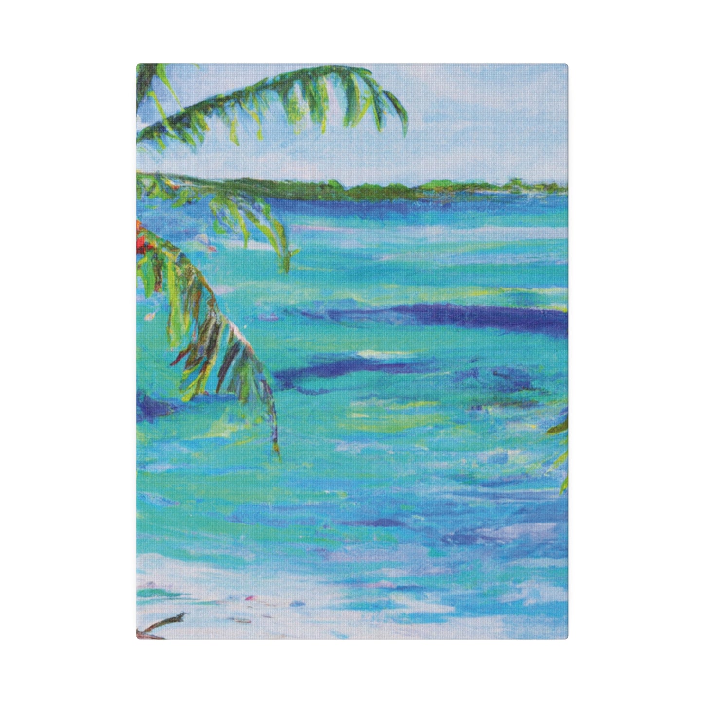 3158F - Bahamas Ocean Painting Print | Bahamas | Ocean | Beach | Poster | Home Decor | Wall Art | Canvas