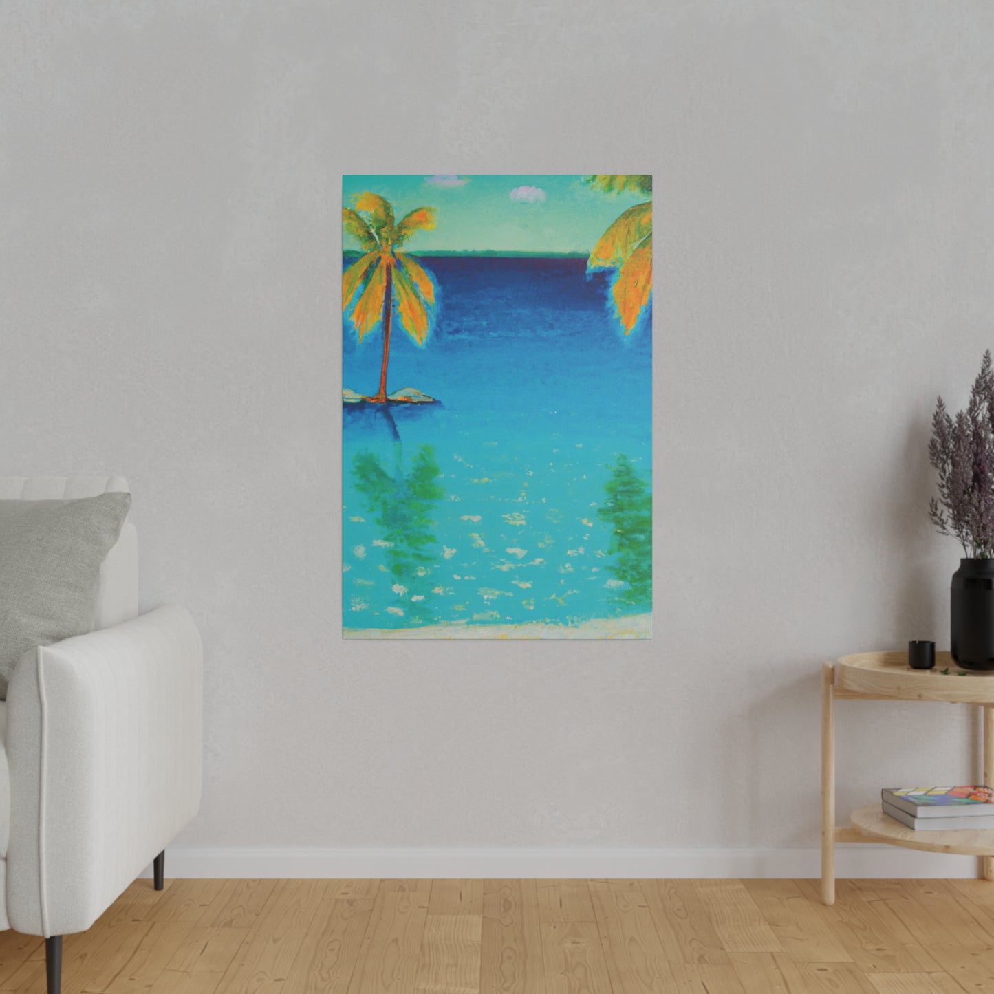 9234A - Bahamas Ocean Painting Print | Bahamas | Ocean | Beach | Poster | Home Decor | Wall Art | Canvas