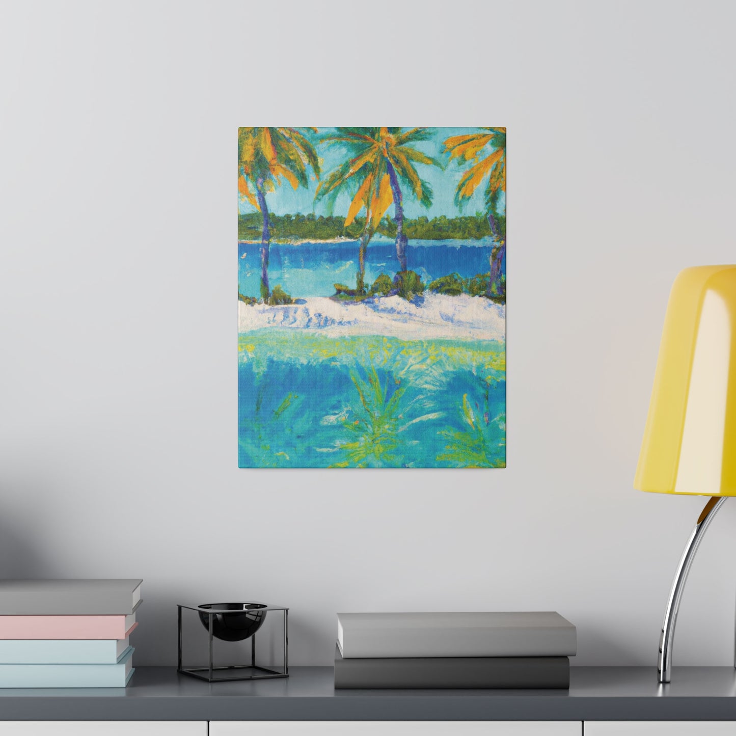 2367X - Bahamas Ocean Painting Print | Bahamas | Ocean | Beach | Poster | Home Decor | Wall Art | Canvas