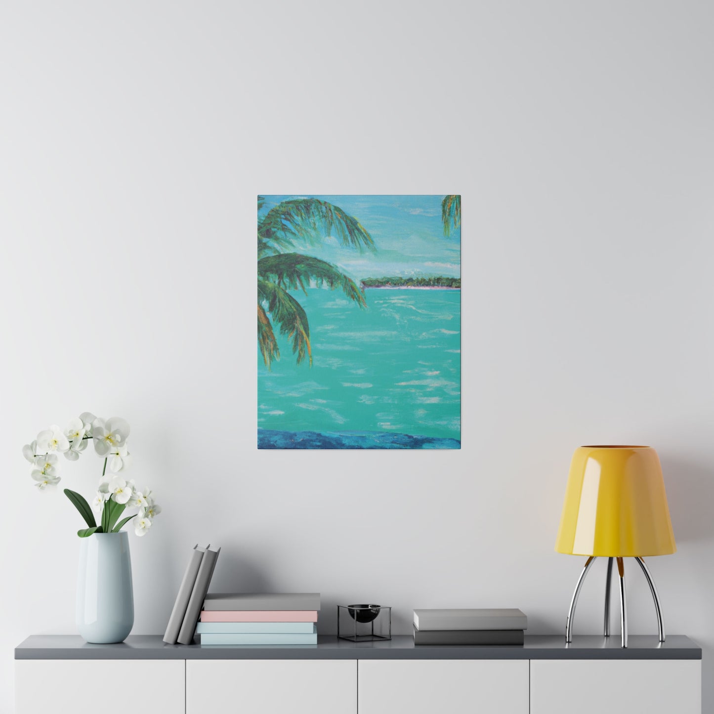 362P - Bahamas Ocean Painting Print | Bahamas | Ocean | Beach | Poster | Home Decor | Wall Art | Canvas