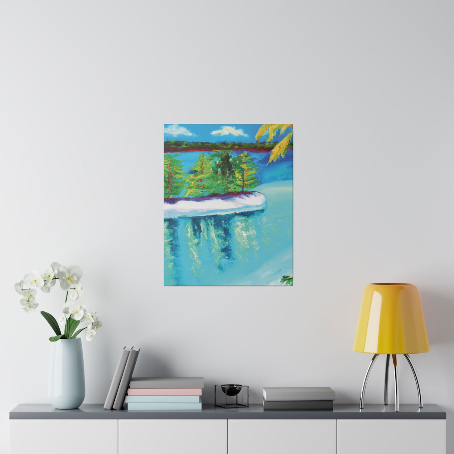 7186C - Bahamas Ocean Painting Print | Bahamas | Ocean | Beach | Poster | Home Decor | Wall Art | Canvas